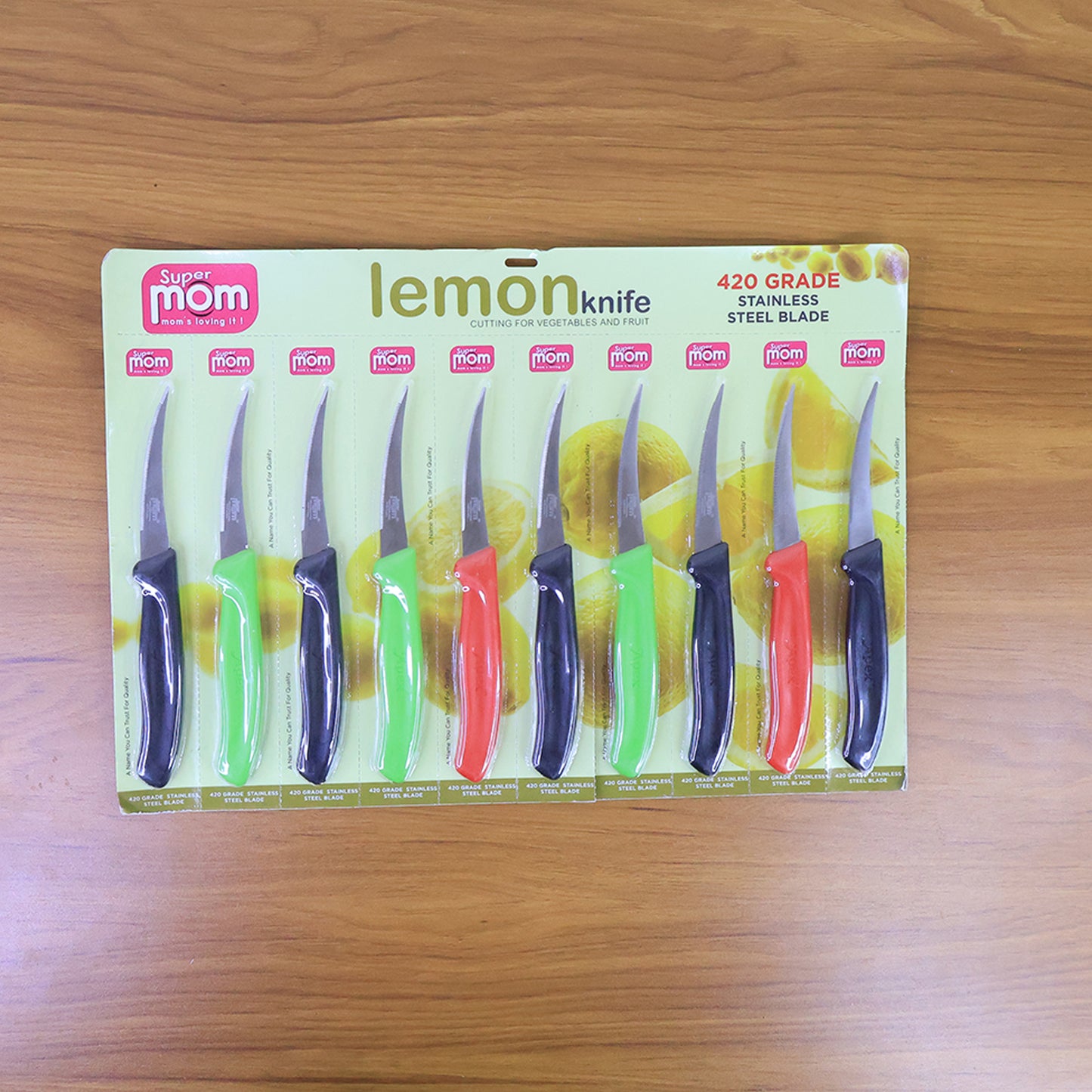10 Pc Stainless Steel Fruit & Vegetable Knives Set - Serrated Edge - Happy Price - Image 7