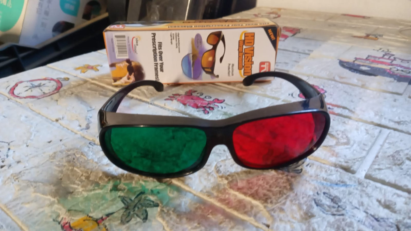 Uv Protected Round Sunglasses 3d Classic Sunglasses For Men  Women Lightweight Both Outdoor And Indoor Use (1 Pc ) - Happy Price - Image 7