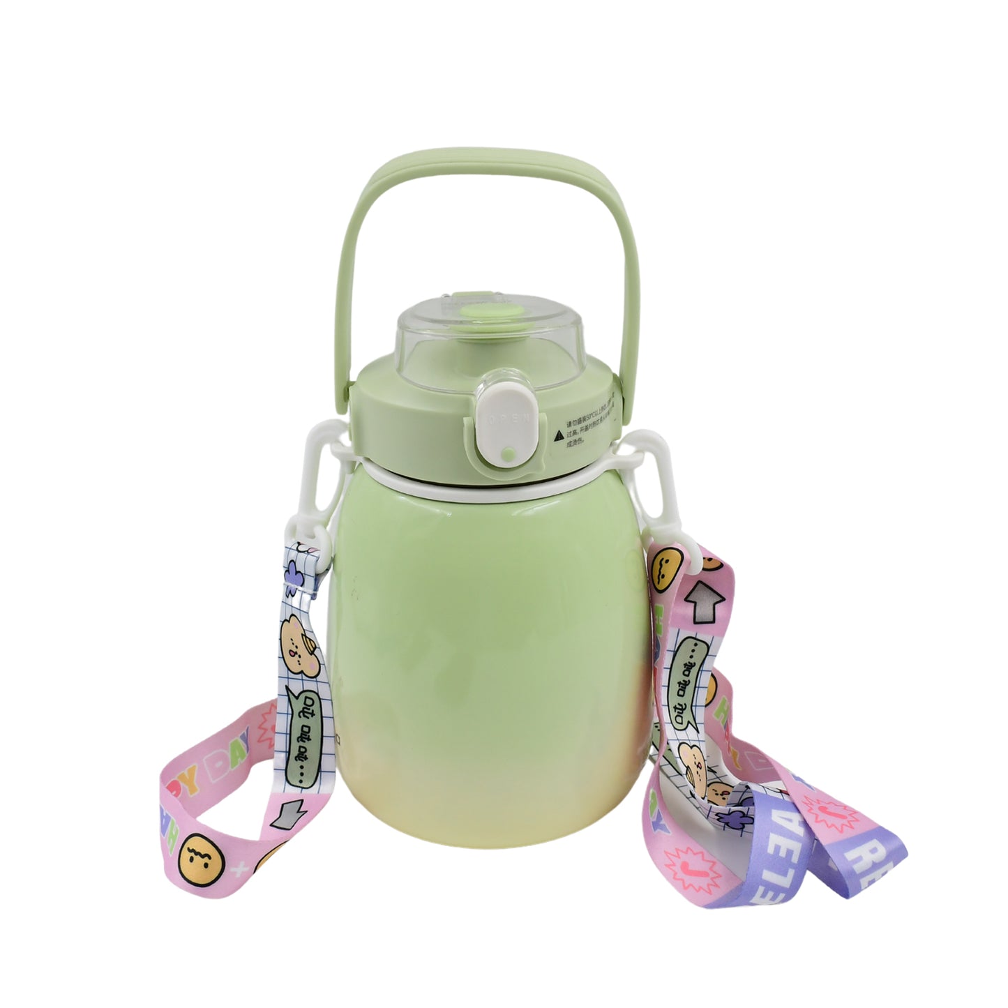 Stainless Steel Mug  Bottle Vacuum Insulated Cup With Handle (1200 Ml) - Happy Price - Image 4