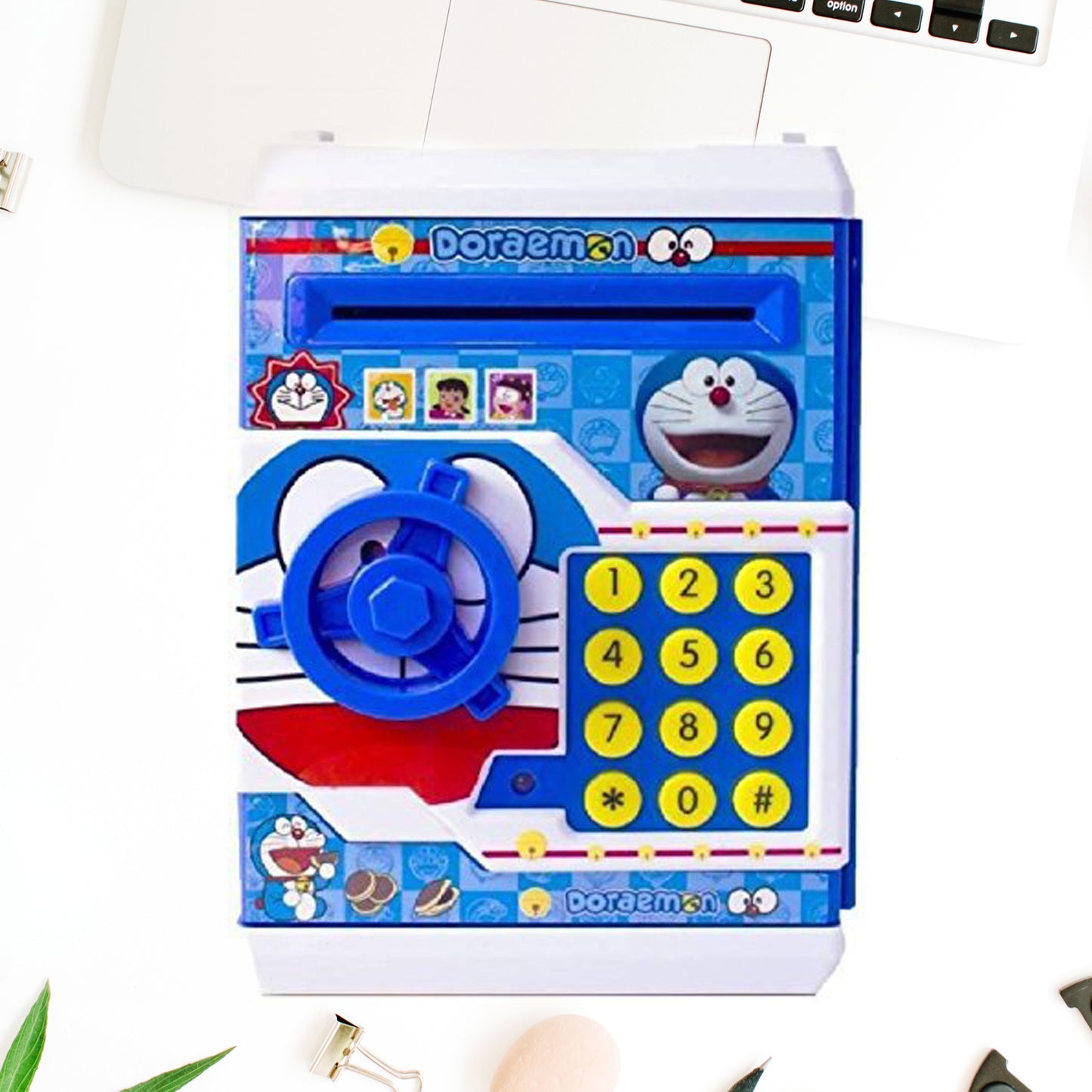 Money Safe Atm Kids Piggy Savings Bank With Electronic Lock Piggy Bank Atm With Password Cartoon Piggy Bank For Kids - Happy Price - Image 7