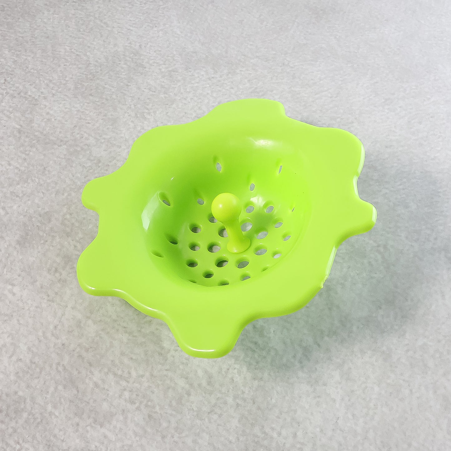 Flexible Silicone Sink Strainer & Drain Hair Catcher - Flower Shape, 11.5 cm (1 Pc) - Happy Price - Image 4