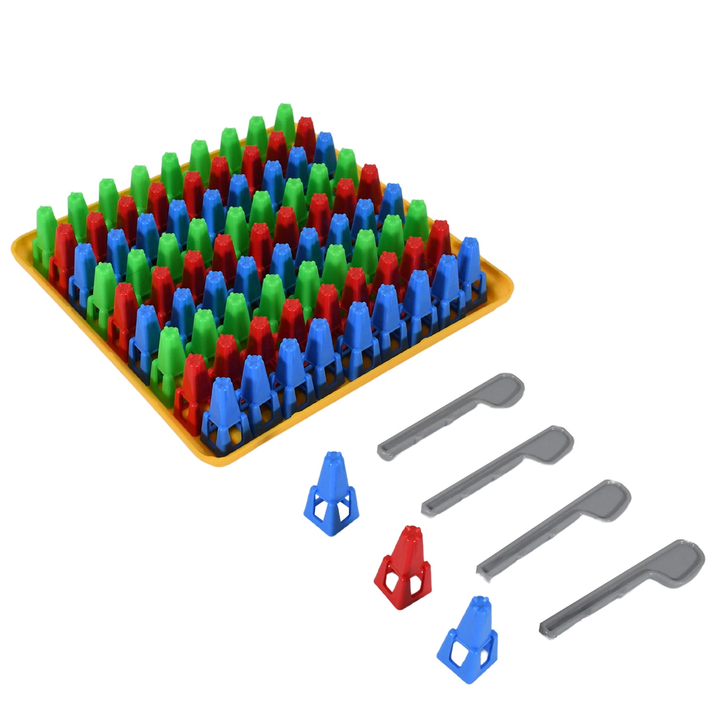 Plastic Color Crush Game Board A Puzzle Game Challenges Educational Board Games Game For Kids  Adults Birthdaygift(1 Set) - Happy Price - Image 3