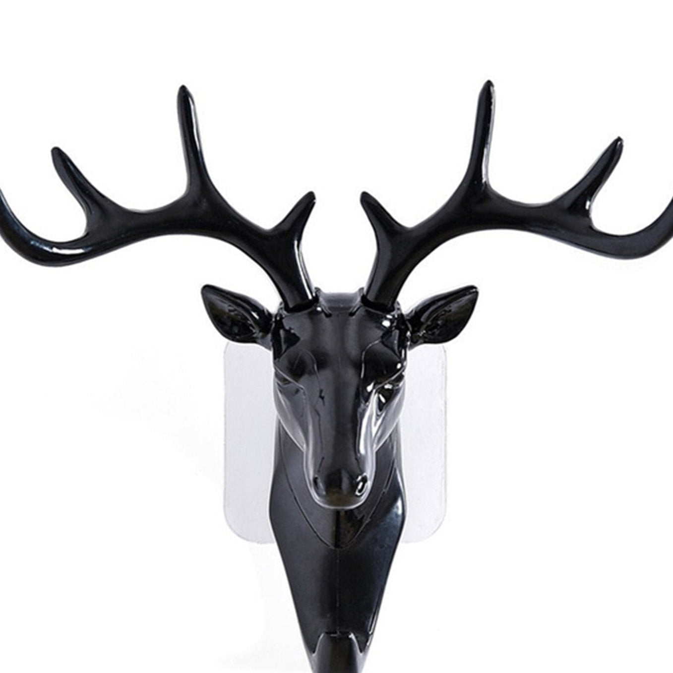 Deer Head Self Adhesive Wall Door Hook Hanger - Happy Price - Image 1