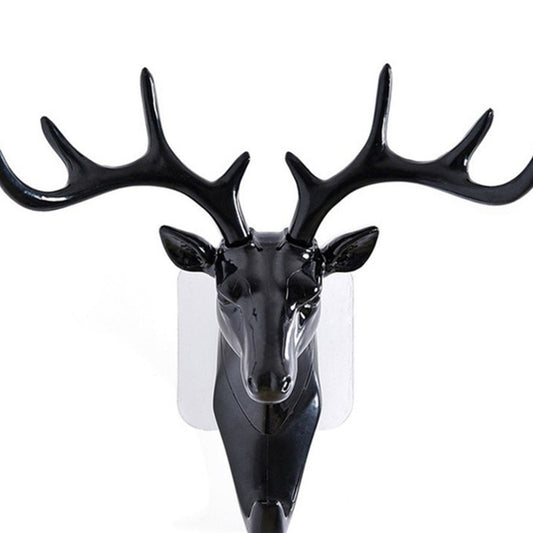 Deer Head Self Adhesive Wall Door Hook Hanger - Happy Price - Image 1