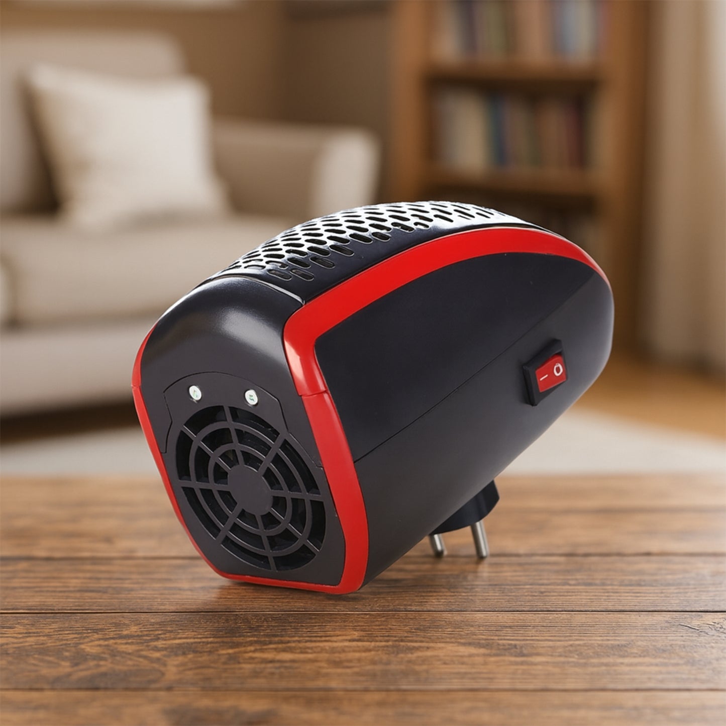 400W Wall Plug Room Heater with Remote - Compact Personal Space Heater - Happy Price - Image 3