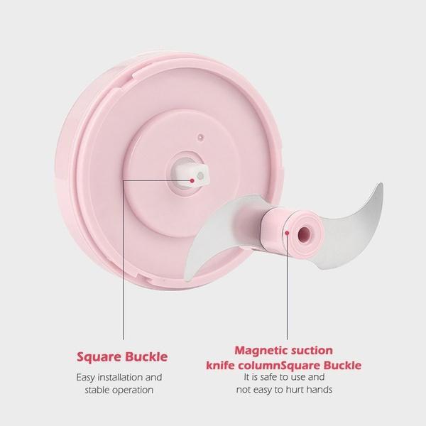 Electric Fruit Vegetable Onion Garlic Cutter Food Speedy Chopper - Happy Price - Image 5