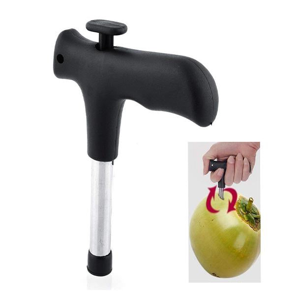 Premium Quality Stainless Steel Coconut Opener Tooldriller With Comfortable Grip - Happy Price - Image 3