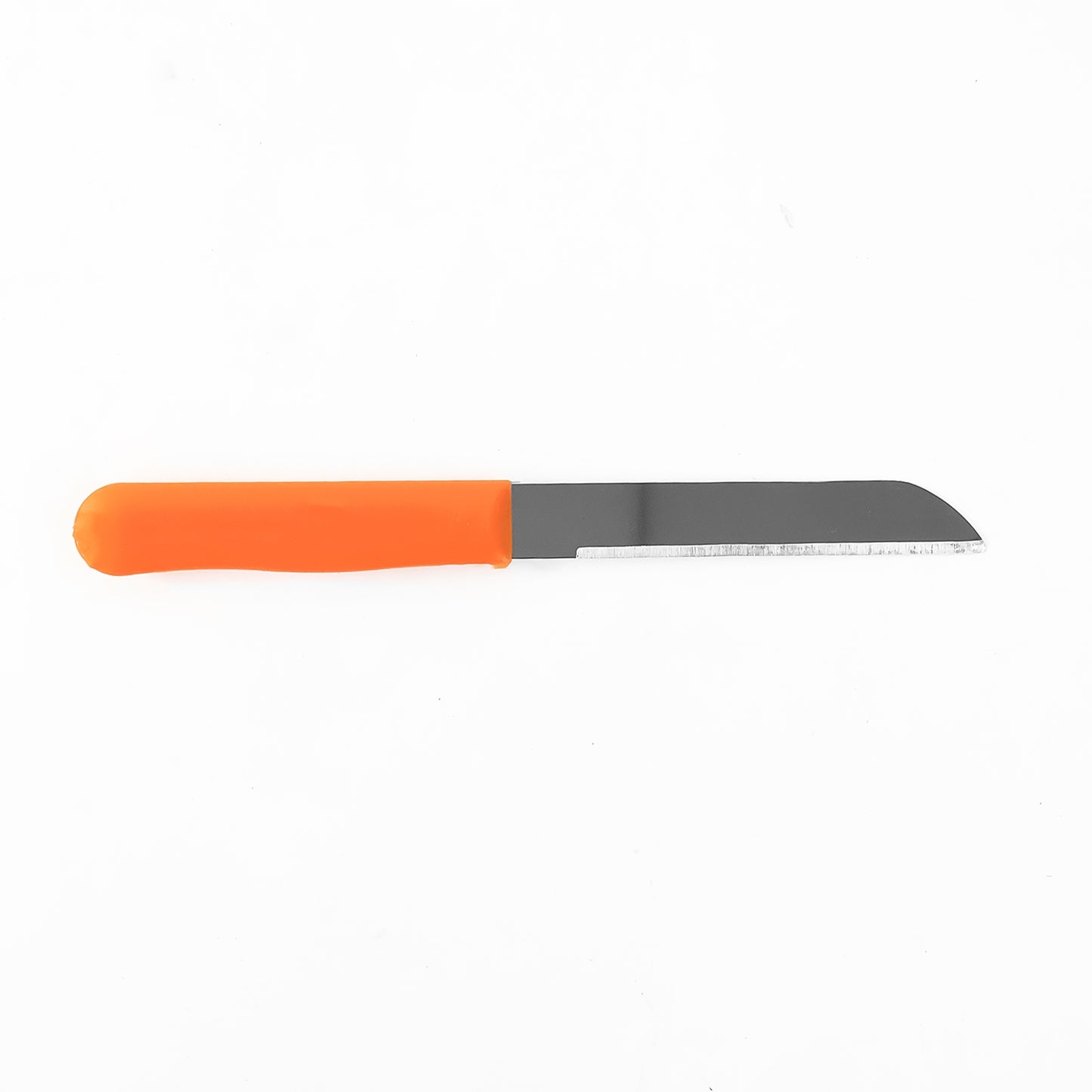 1 Pc Stainless Steel Plain Edge Utility Knife with Ergonomic Plastic Handle - Happy Price - Image 2