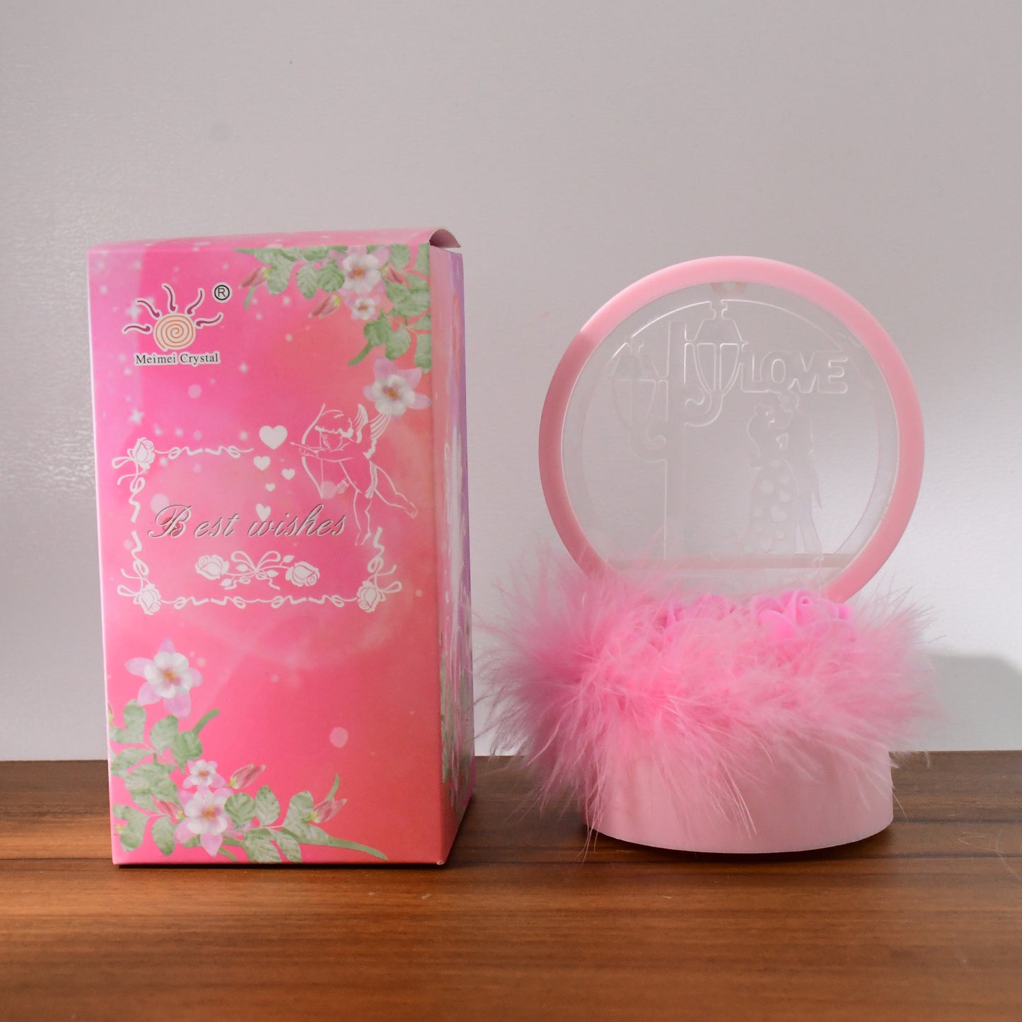 Romantic Round Love Couple Decorative Showpiece (1 Pc) - Happy Price - Image 7