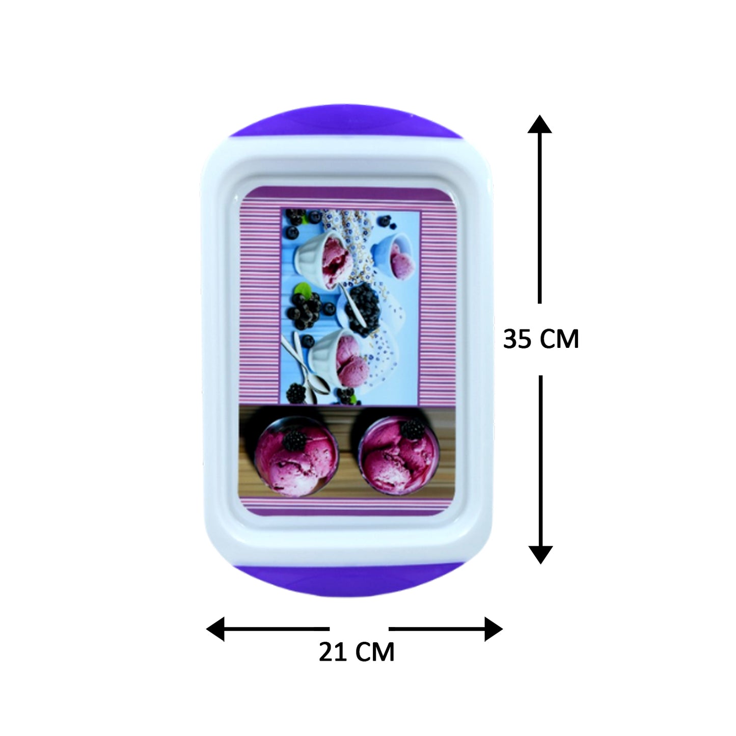 Medium Plastic Tray For Kitchen And General Purpose - Happy Price - Image 4