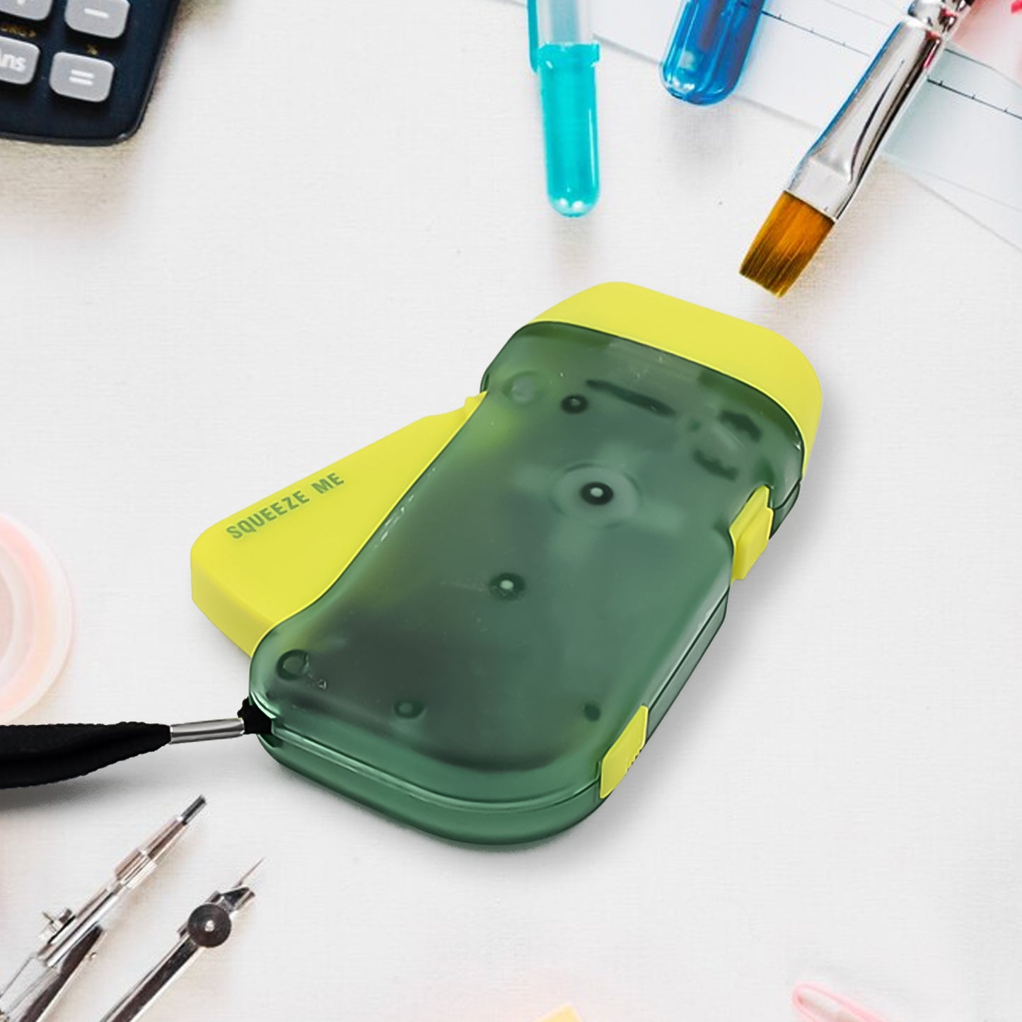 3 Led Hand Press Torch Hand Crank Flashlight Hand Pressing Flashlight Traveling Torch Light Manual Generator Battery-free Flashlight (1 Pc) - Happy Price - Image 6