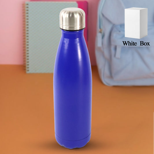 Stainless Steel Water Bottle - 400ml Capacity - Happy Price - Image 1