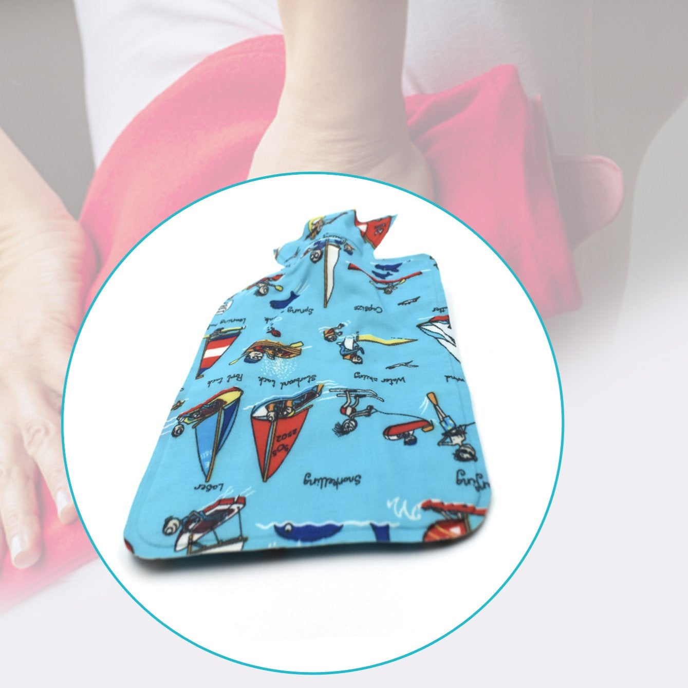 Hot Water Bottle Bag For Pain Relief - Happy Price - Image 1