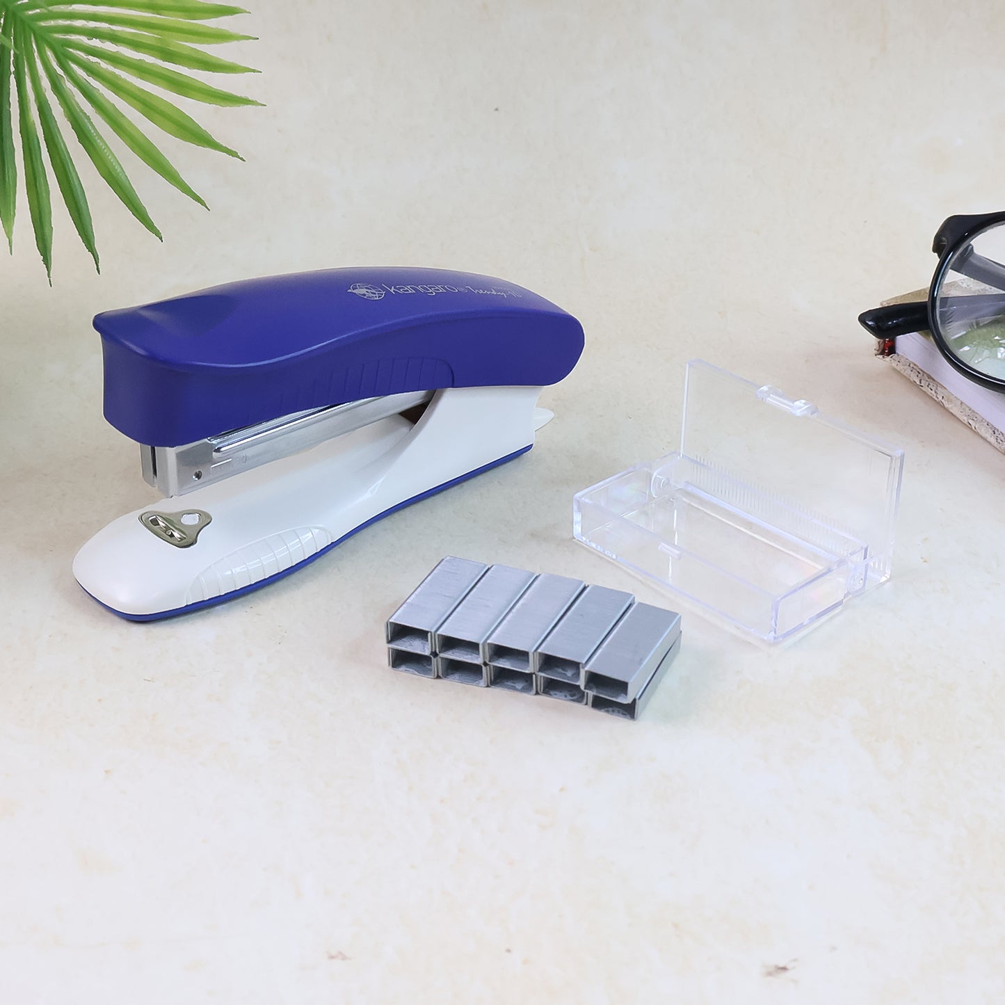 Compact Desk Stapler with Staple Pins - Office & Home Use - Happy Price - Image 3