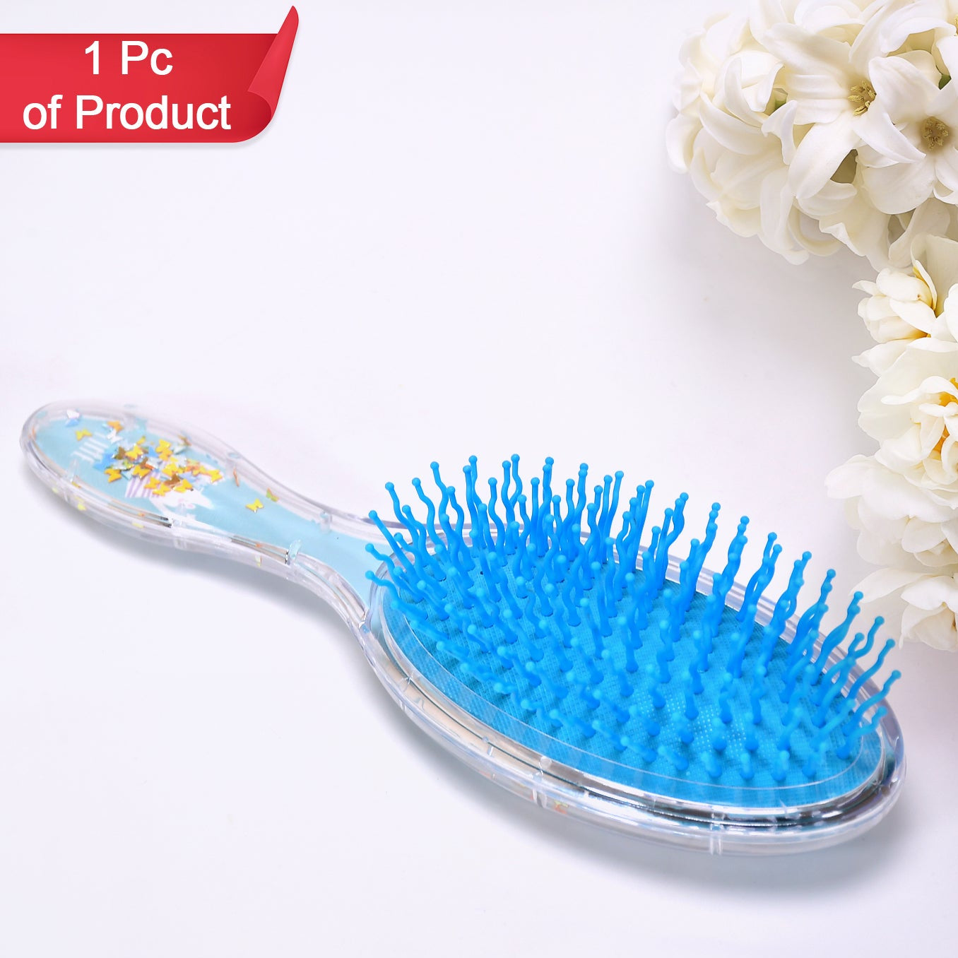 Hair Brush For Kids Detangling Anti-static Soft Massage For Braids Curly Straight Long Or Short Wet Or Dry Hair (Multi-design) - Happy Price - Image 1
