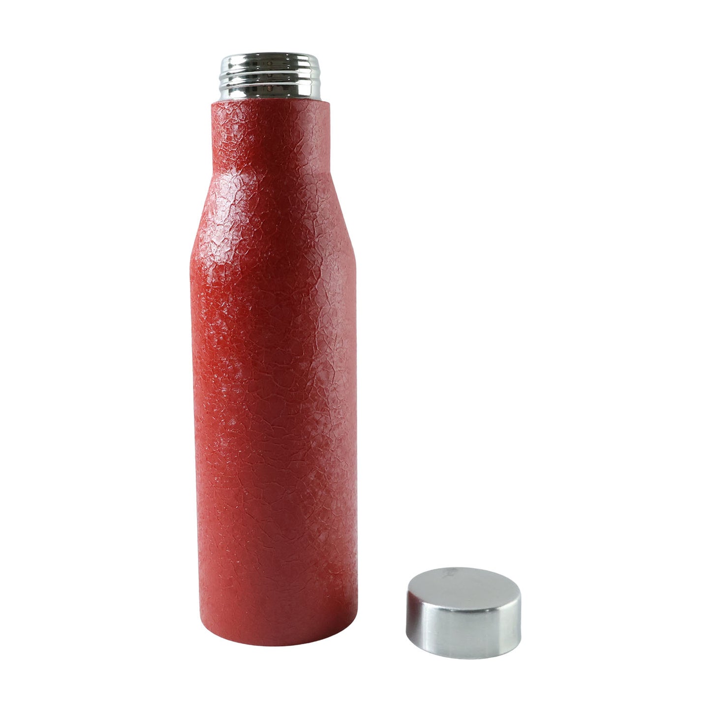 Durable Stainless Steel Water Bottle - 1000 ML Capacity, Red Color - Happy Price - Image 4