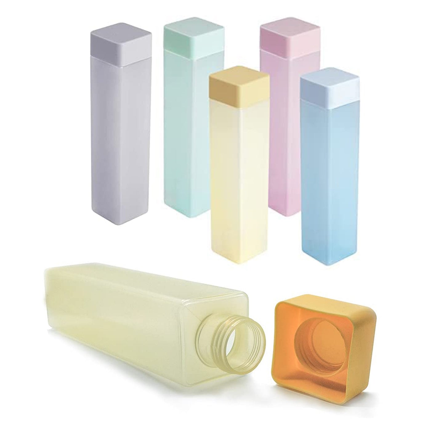 Set of 6 Square Plastic Water Bottles - 1.5 Litre Each - Happy Price - Image 7