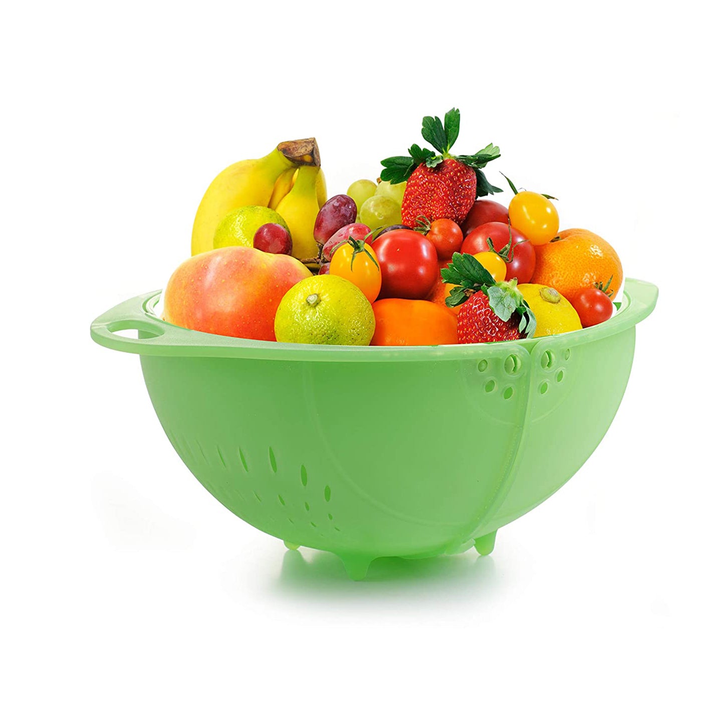 Ganesh Fruit And Vegetable Basket Plastic Fruit  Vegetable Basket - Happy Price - Image 2