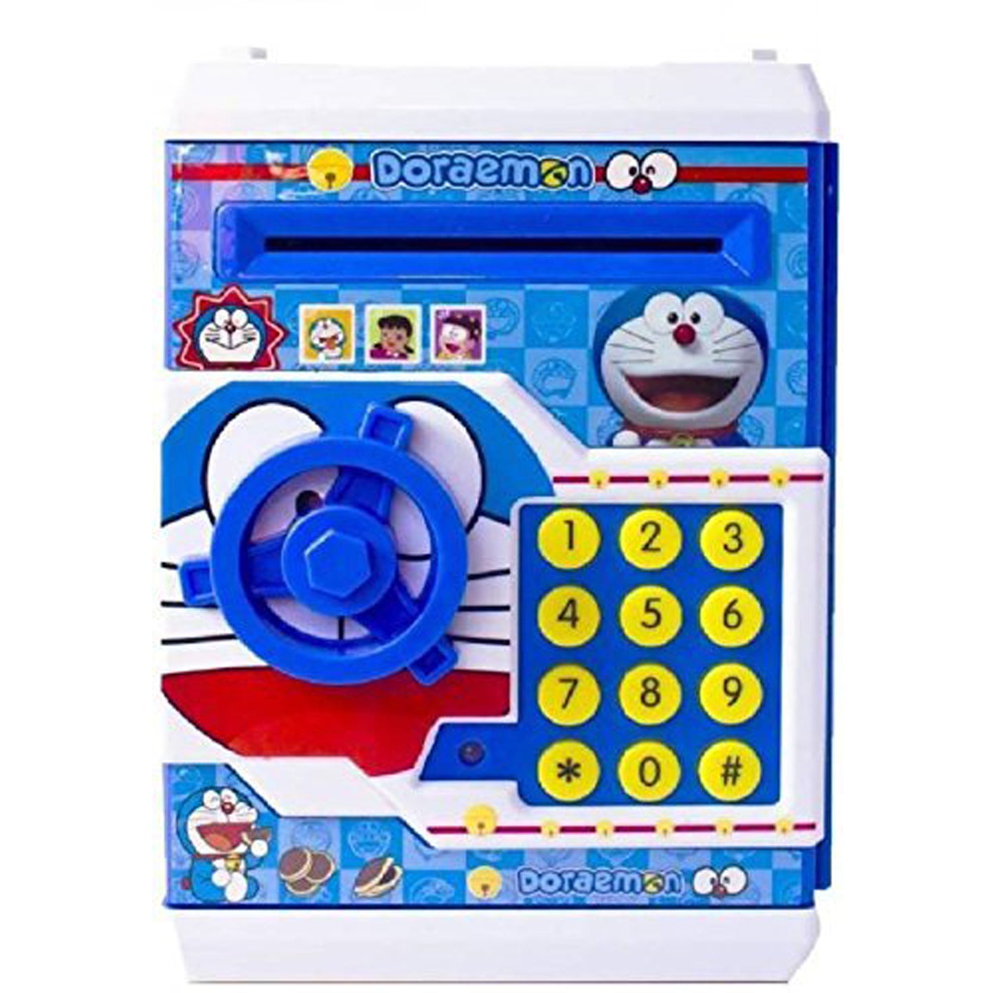Money Safe Atm Kids Piggy Savings Bank With Electronic Lock Piggy Bank Atm With Password Cartoon Piggy Bank For Kids - Happy Price - Image 4