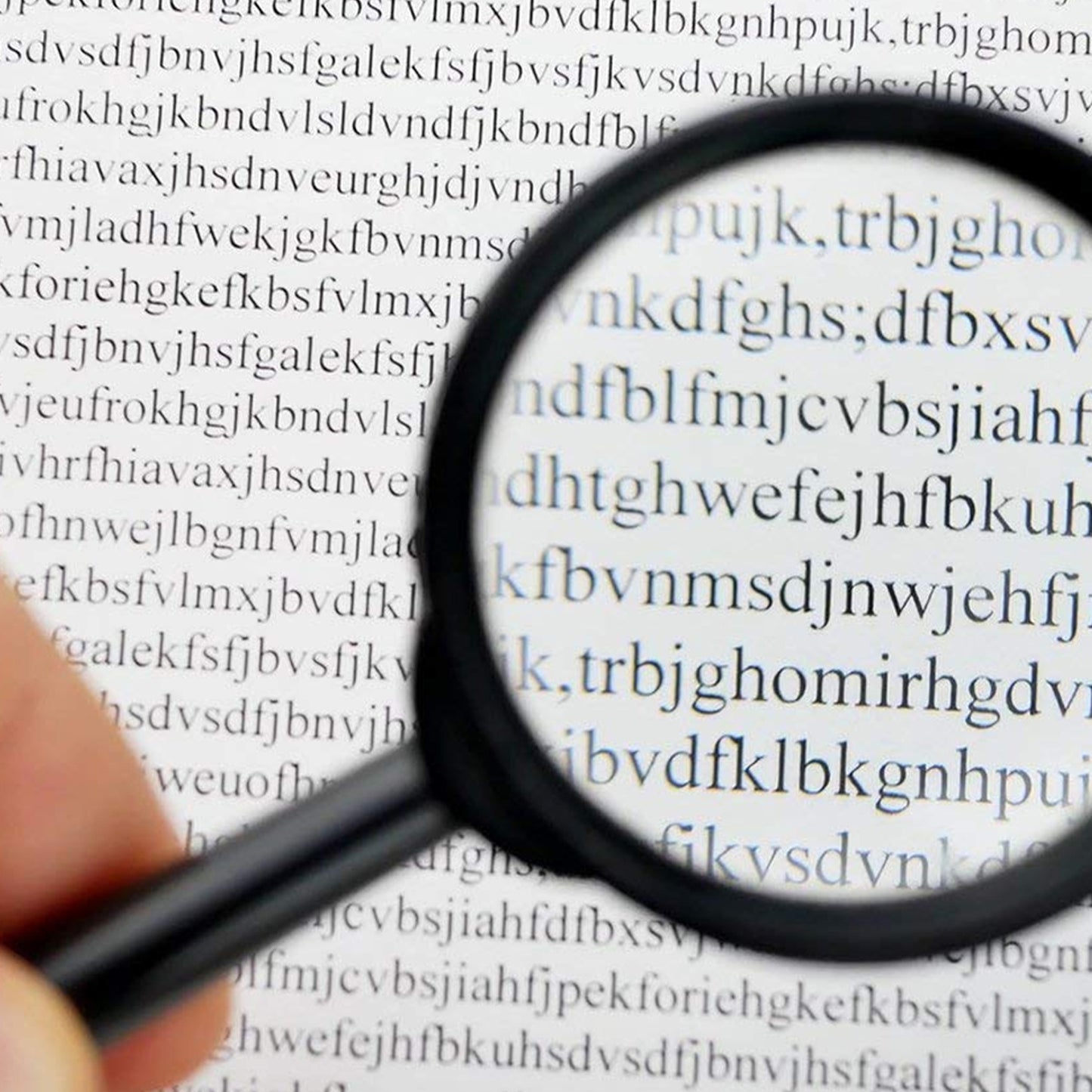 Magnifying Glass Lens - Reading Aid Made Of Glass - Real Glass Magnifying Glass That Can Be Used On Both Sides - Glass Breakage-proof Magnifying Glass Protect Eyes 50 Mm - Happy Price - Image 3