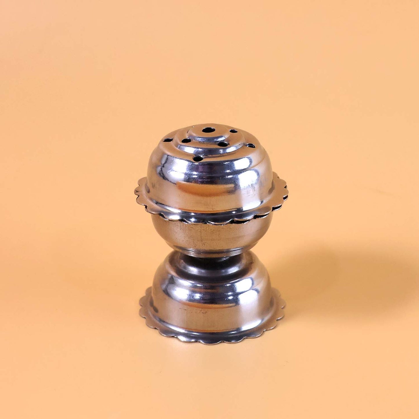 Stainless Steel Incense Stick Holder for Pooja - Jasmine Style, 1 Pc - Happy Price - Image 3