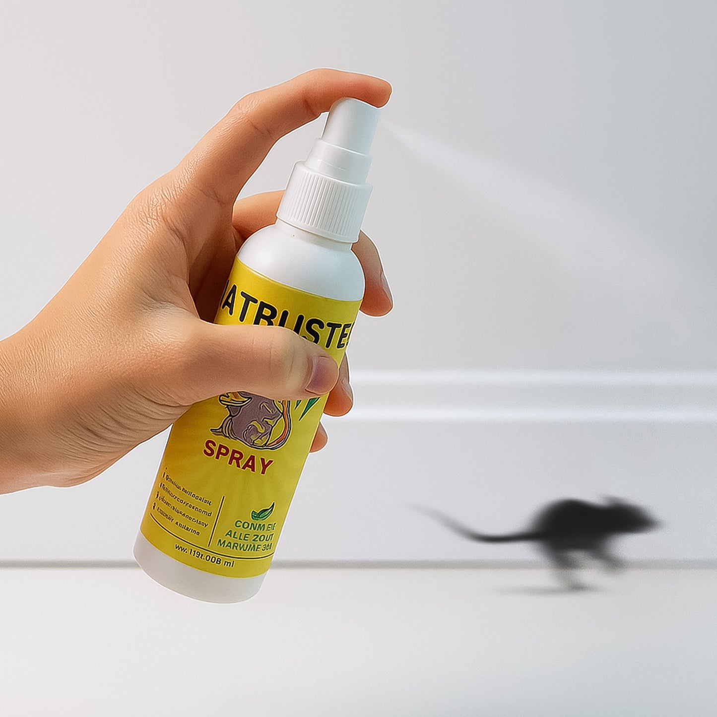 Herbal Rat Repellent Spray - 100ml Natural Rodent Control - Happy Price - Image 5