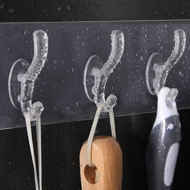 Adhesive Transparent Heavy Duty Wall Hook - Happy Price - Image 2