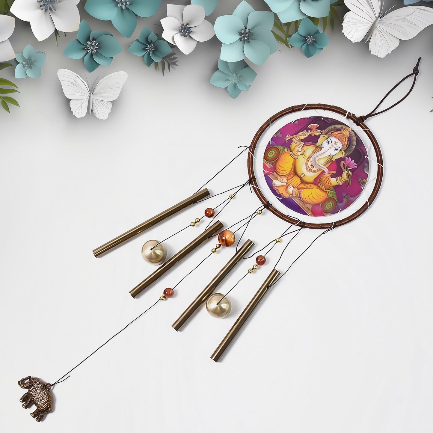 Lord Ganesh Wind Chimes Outdoor Hanging Wind Chime (1 Pc) - Happy Price - Image 4