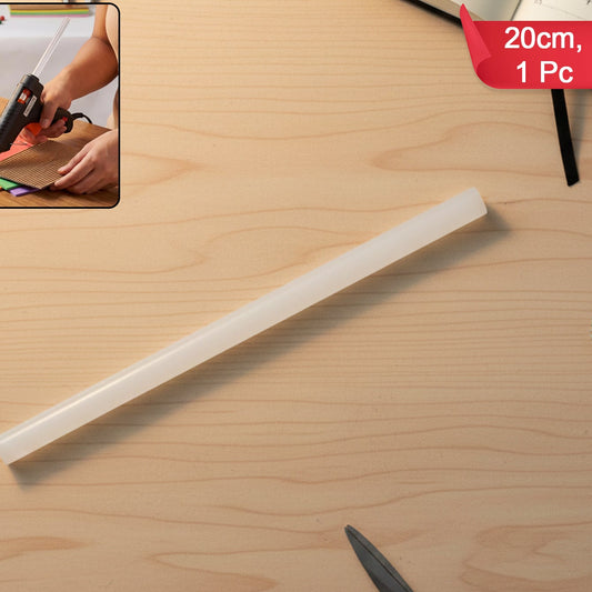 20 cm Long Hot Melt Glue Stick - 1 Pc Transparent Adhesive Rod - Happy Price - Image 1