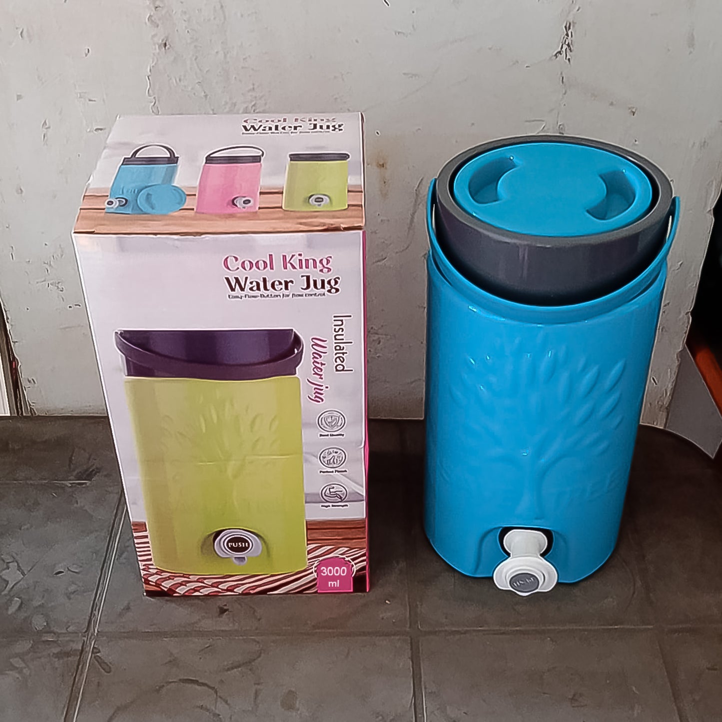 Insulated Plastic Water Rover Jug With A Sturdy Handle Water Jug Camper With Tap Plastic Insulated Water Water Storage Cool Water Storage For Home  Travelling (3000 Ml) - Happy Price - Image 7