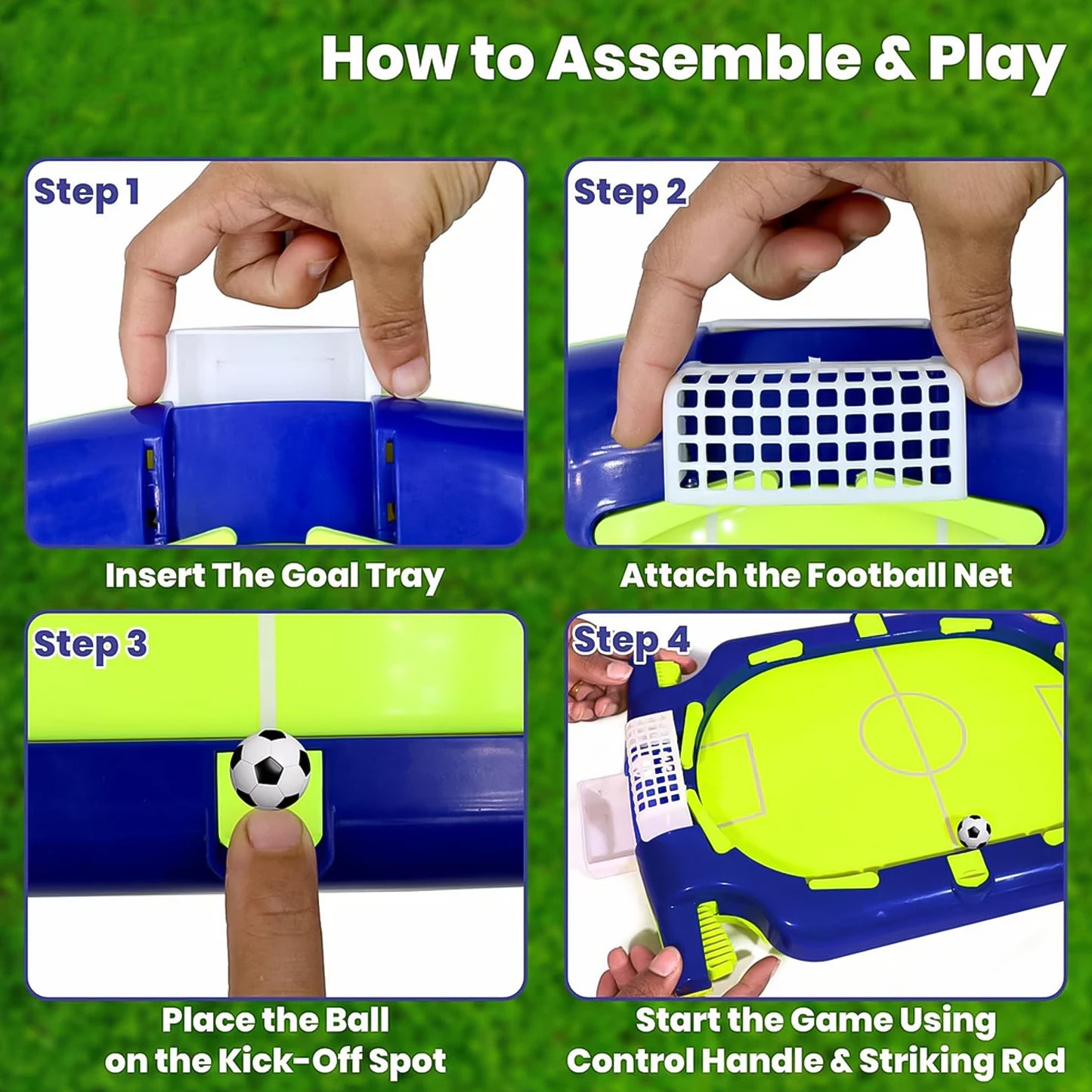 Tabletop Football Flickers Game Set for Kids & Families - Indoor Soccer Fun - Happy Price - Image 5