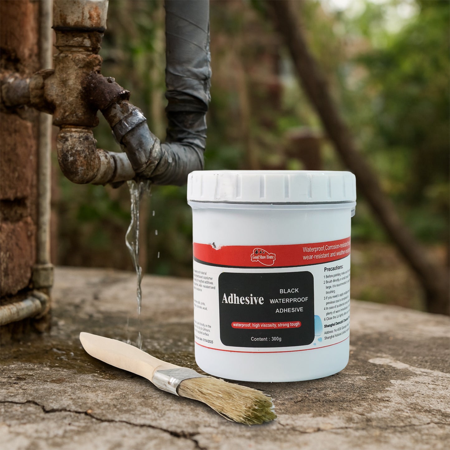 300 Gm Black Waterproof Adhesive Paste for Strong Bonding & Leak Sealing - Happy Price - Image 4