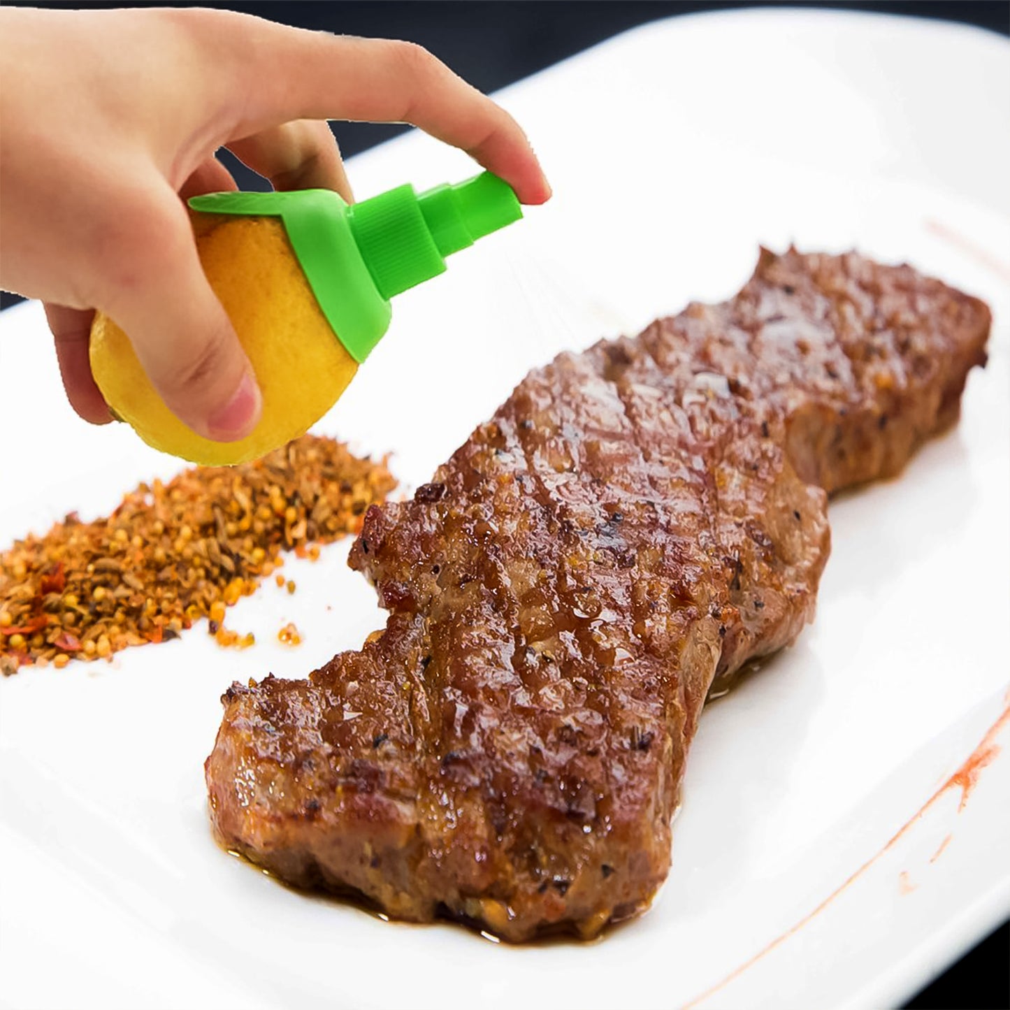 Creative Lemon Sprayer Fruit Juice Citrus Lime Juicer (3 Pcs Set) - Happy Price - Image 5