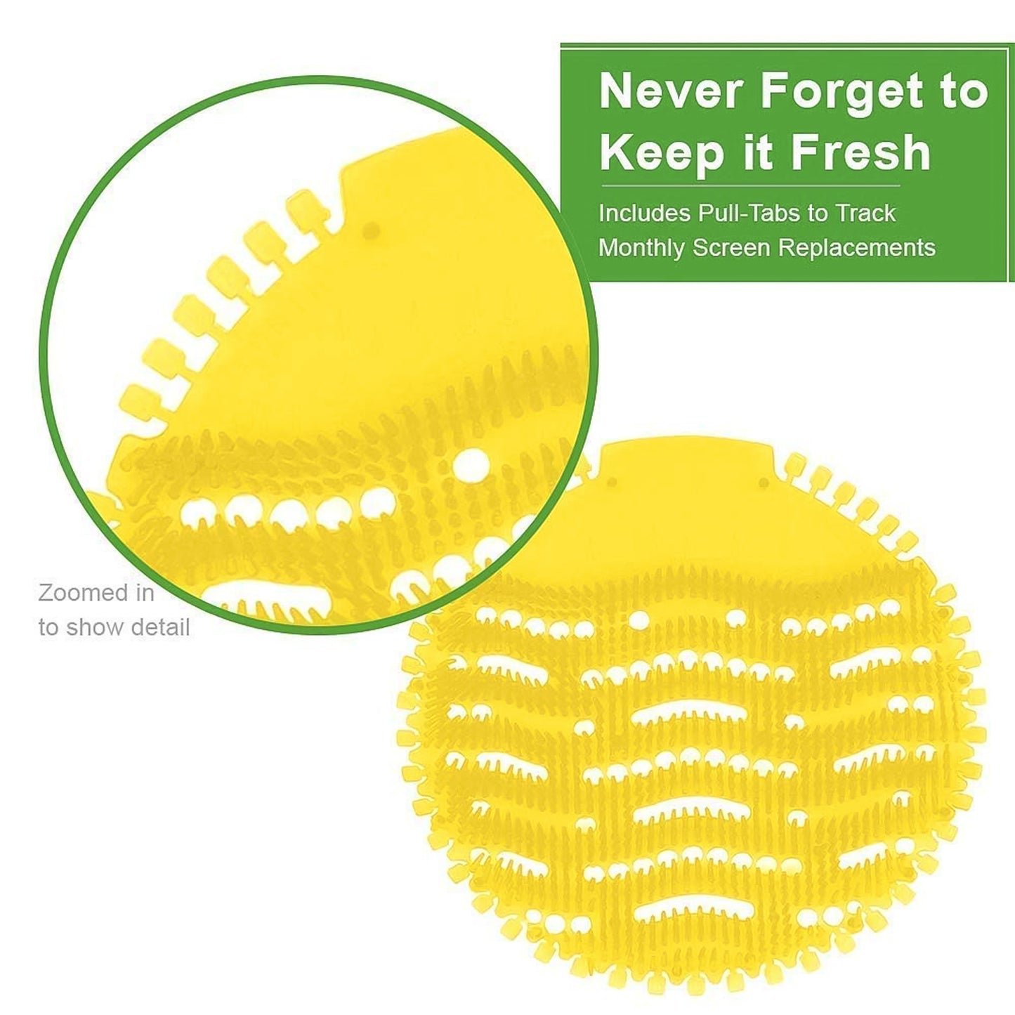 Urinal Screen Deodorizer Mat (1 Pc) - Happy Price - Image 3