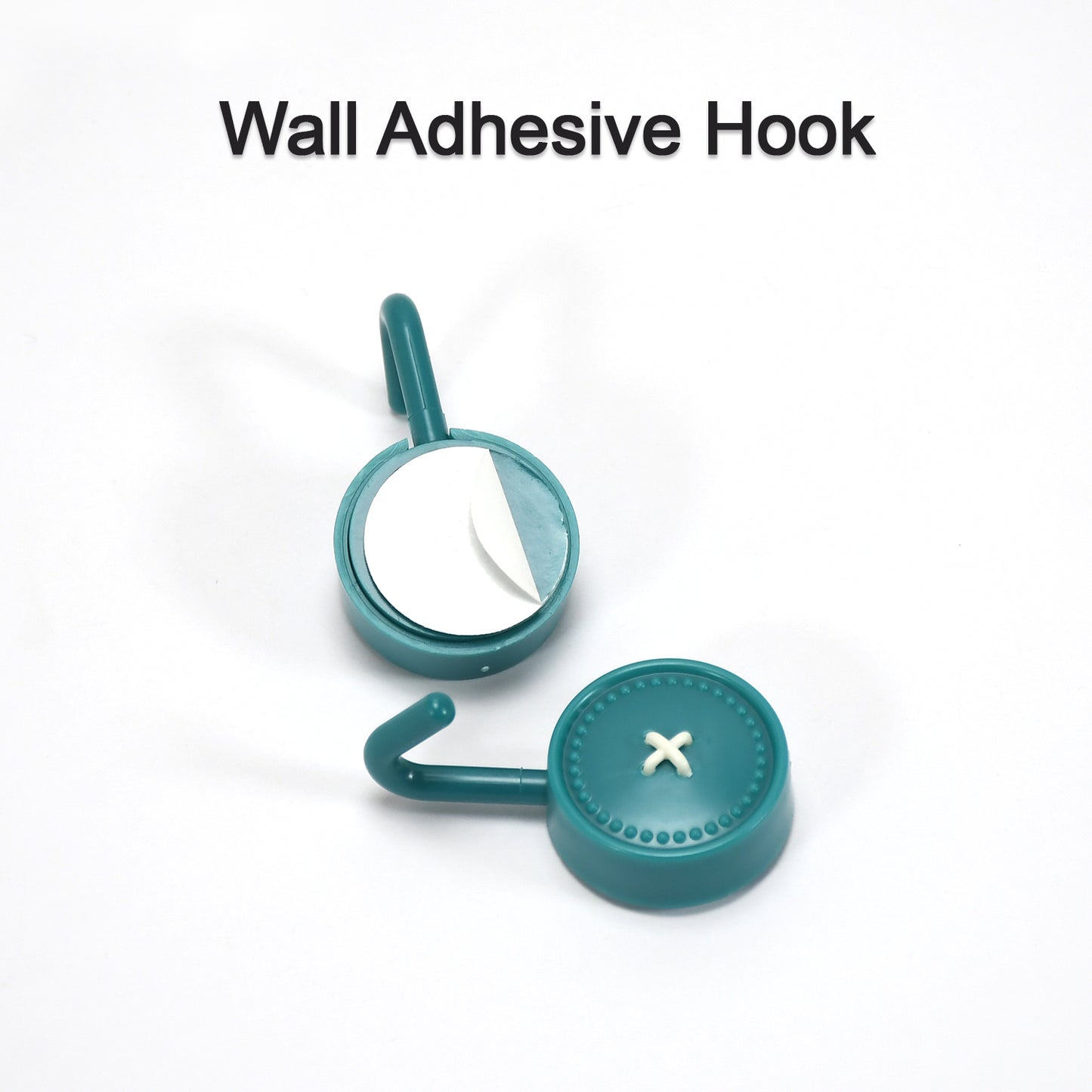 Wall Hooks Heavy Adhesive Hooks For Wall For Home Use ( 2 Pcs Hook ) - Happy Price - Image 4
