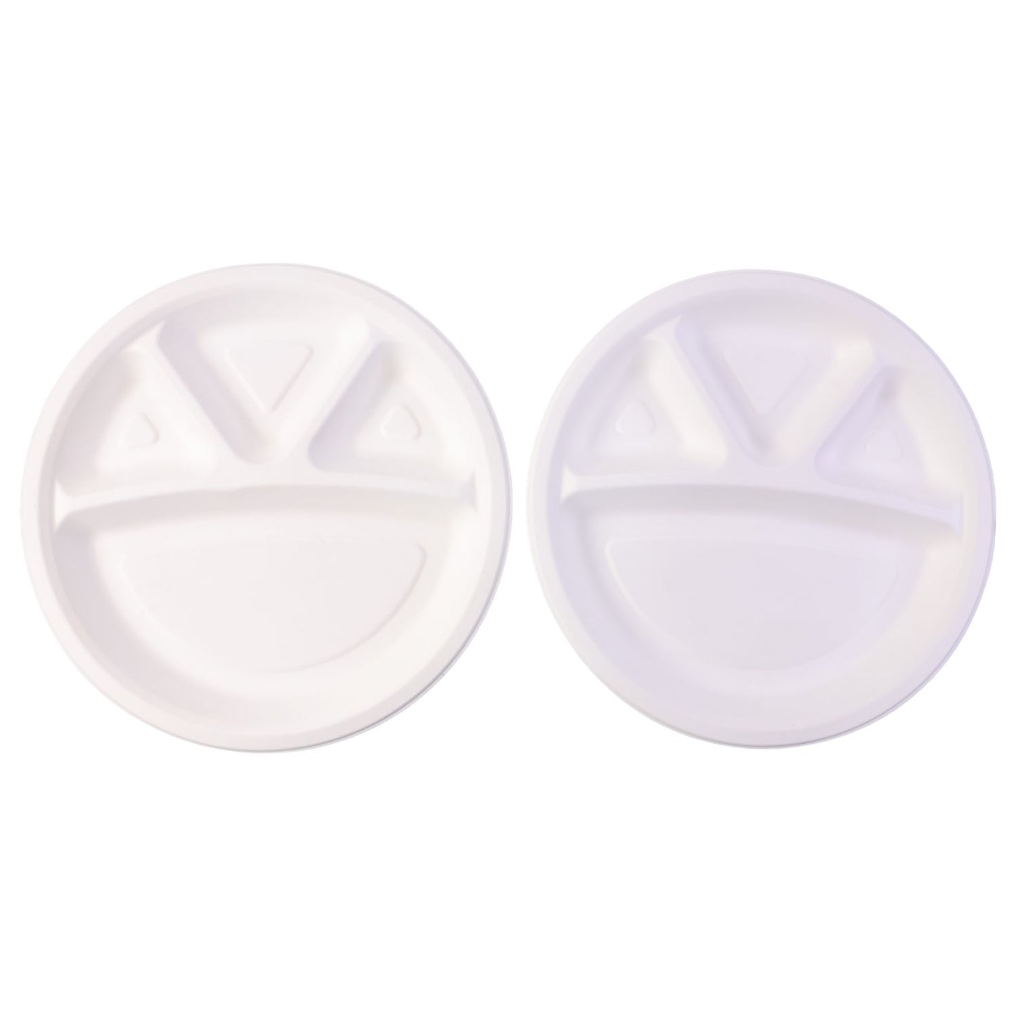 10 Pc Disposable 4-Compartment Meal Plates for Parties & Events - Happy Price - Image 4