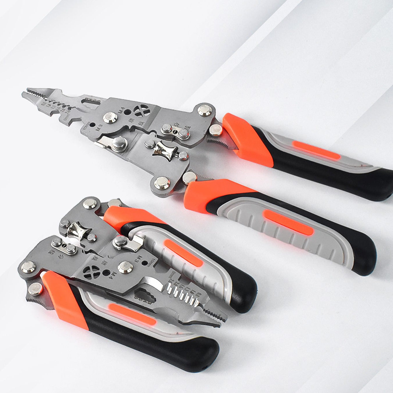 8-in-1 Multi-Tool Pliers with Soft Grip for Stripping, Cutting & Crimping - Happy Price - Image 1