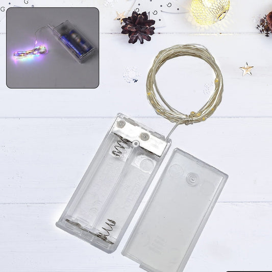 Multicolor 2aa Battery Powered Copper Wire String Fairy Lights With 30 Leds - Happy Price - Image 1