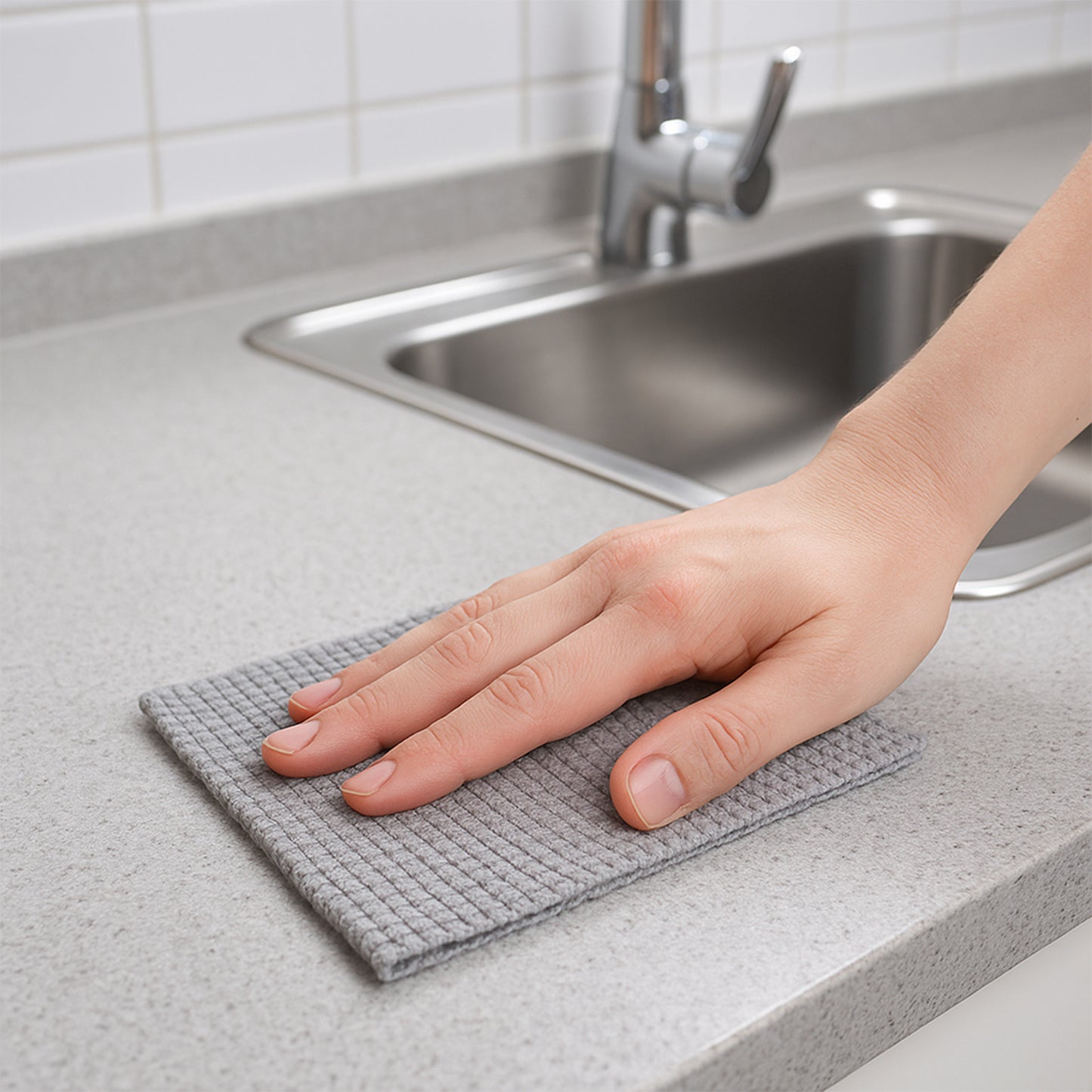 Disposable Kitchen Wipes Roll - 25 Absorbent Sheets (23x19 cm) - Happy Price - Image 4