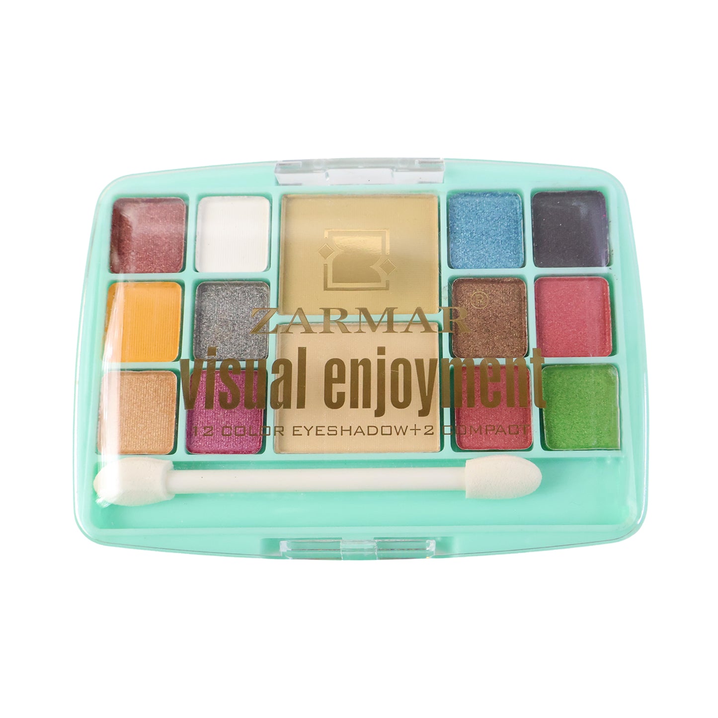 15 Gm Multi-Color Eyeshadow & Compact Makeup Kit - 1 Pc - Happy Price - Image 4