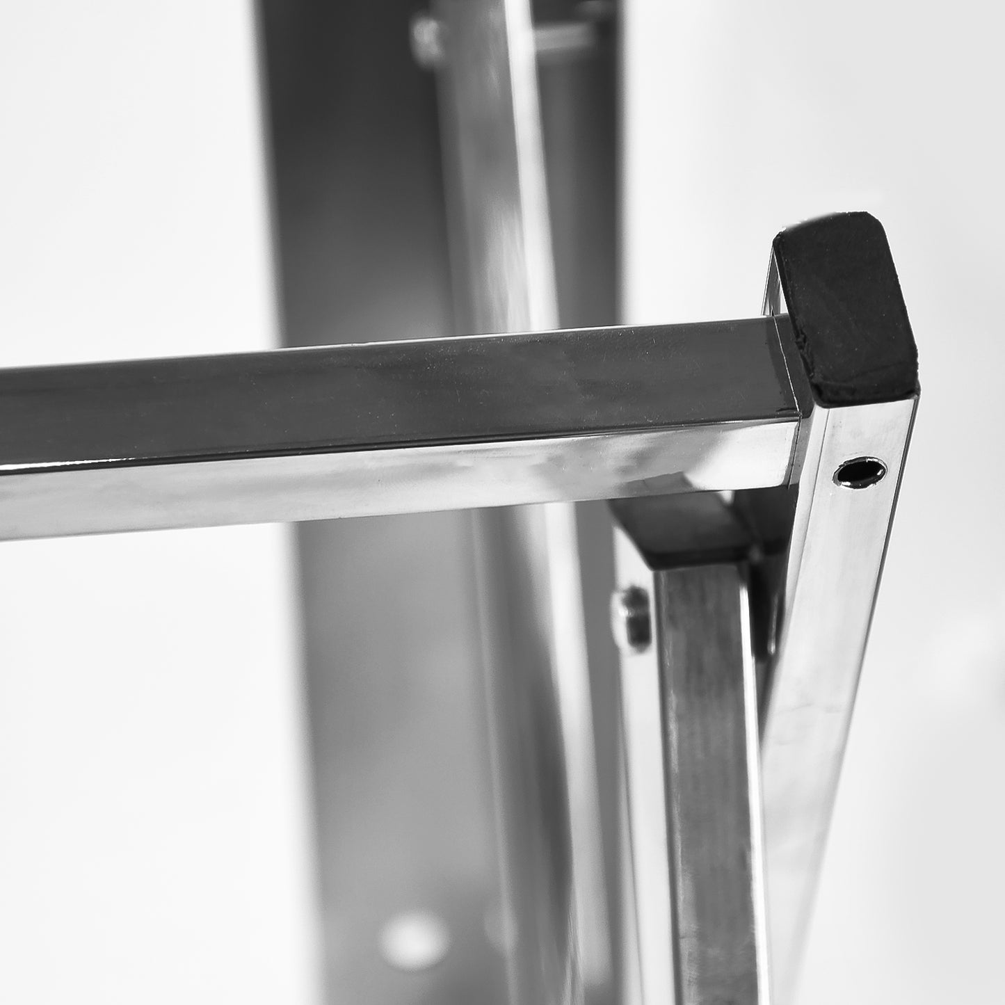 Stainless Steel Wall-mounted Folding Clothes Drying Rack - Happy Price - Image 4