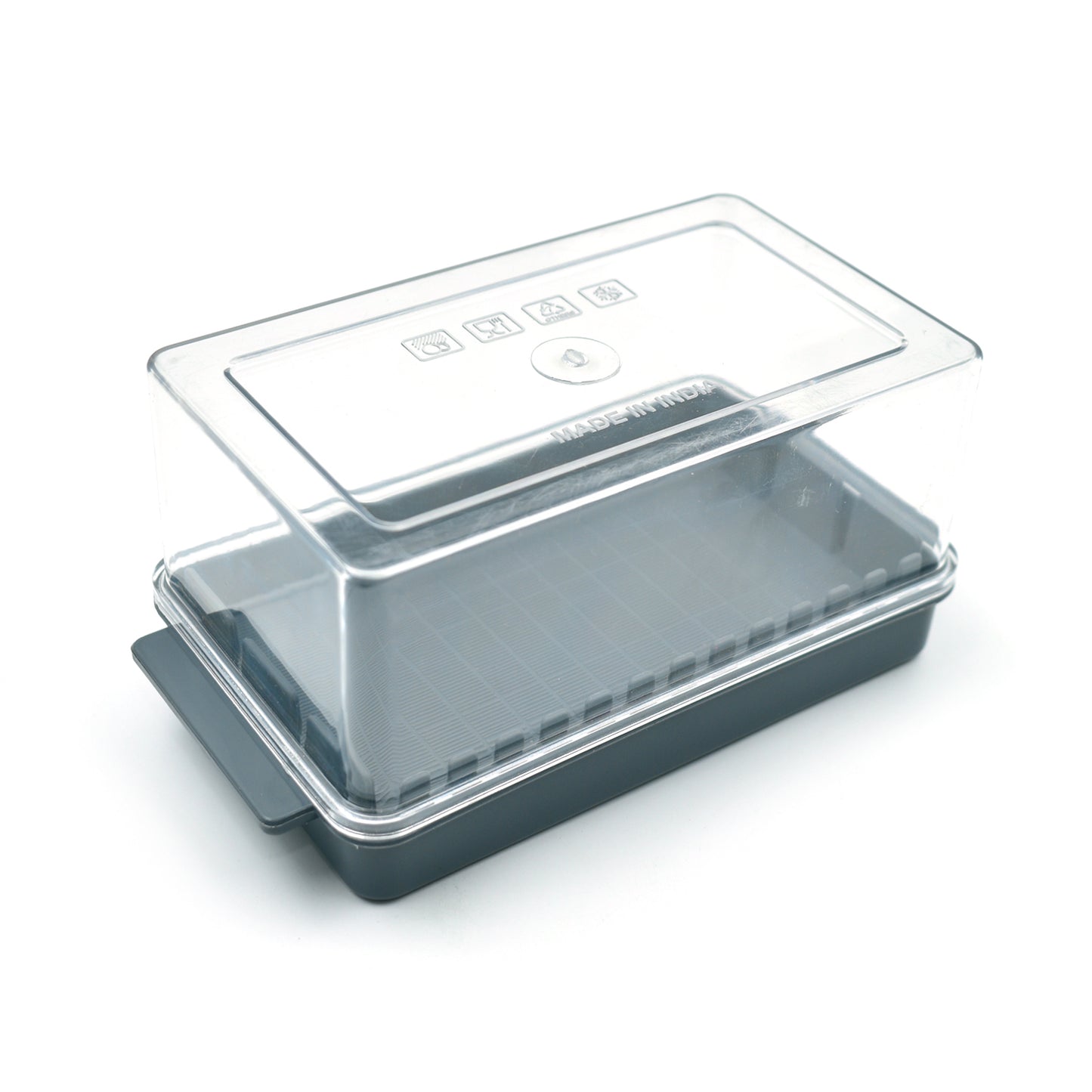 Butter Slicer and Storage Box with Lid - Transparent Plastic Container (1 Pc) - Happy Price - Image 4