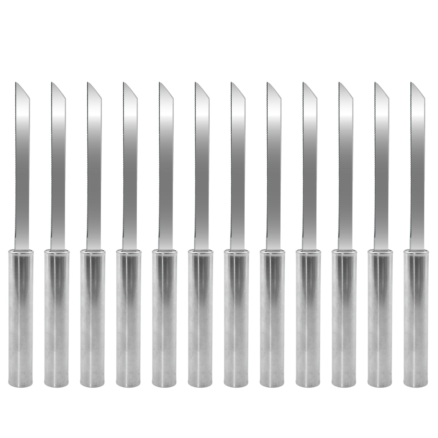 Utility Knife Stainless Steel Blade With Strong Grip (Pack Of 12) - Happy Price - Image 7