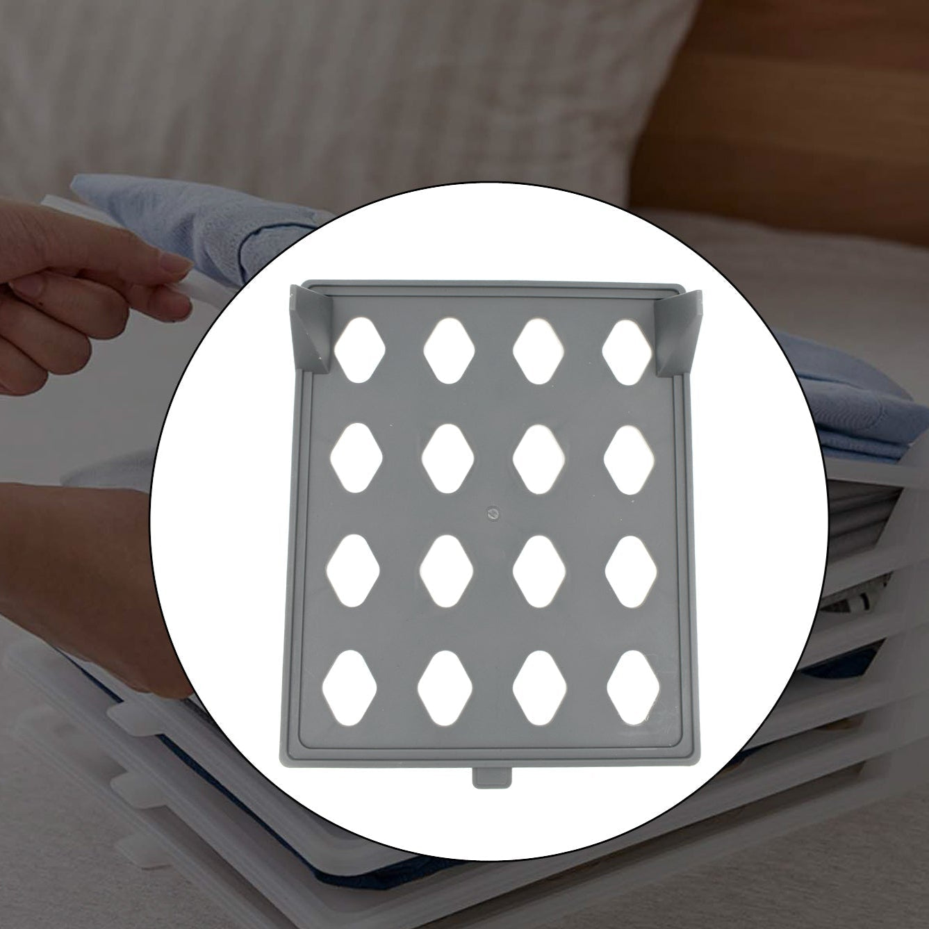 1 Pc Cloth Organiser Used In All Household And Ironing Shops In Order To Assemble The Cloths And Fabric In A Well-mannered Way. - Happy Price - Image 1