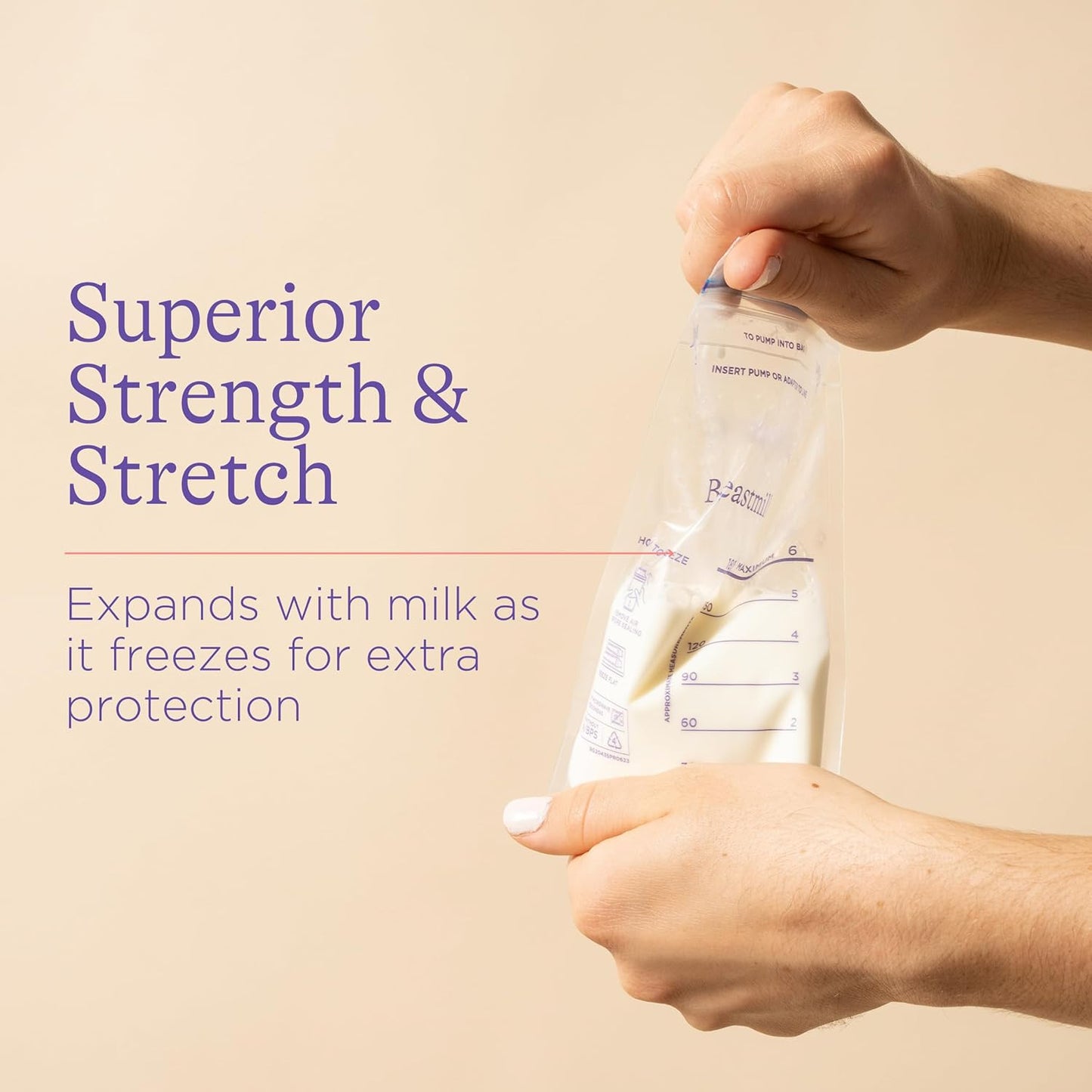 Breastmilk Storage Bags Double Zipper Seal (1 Pc) - Happy Price - Image 5