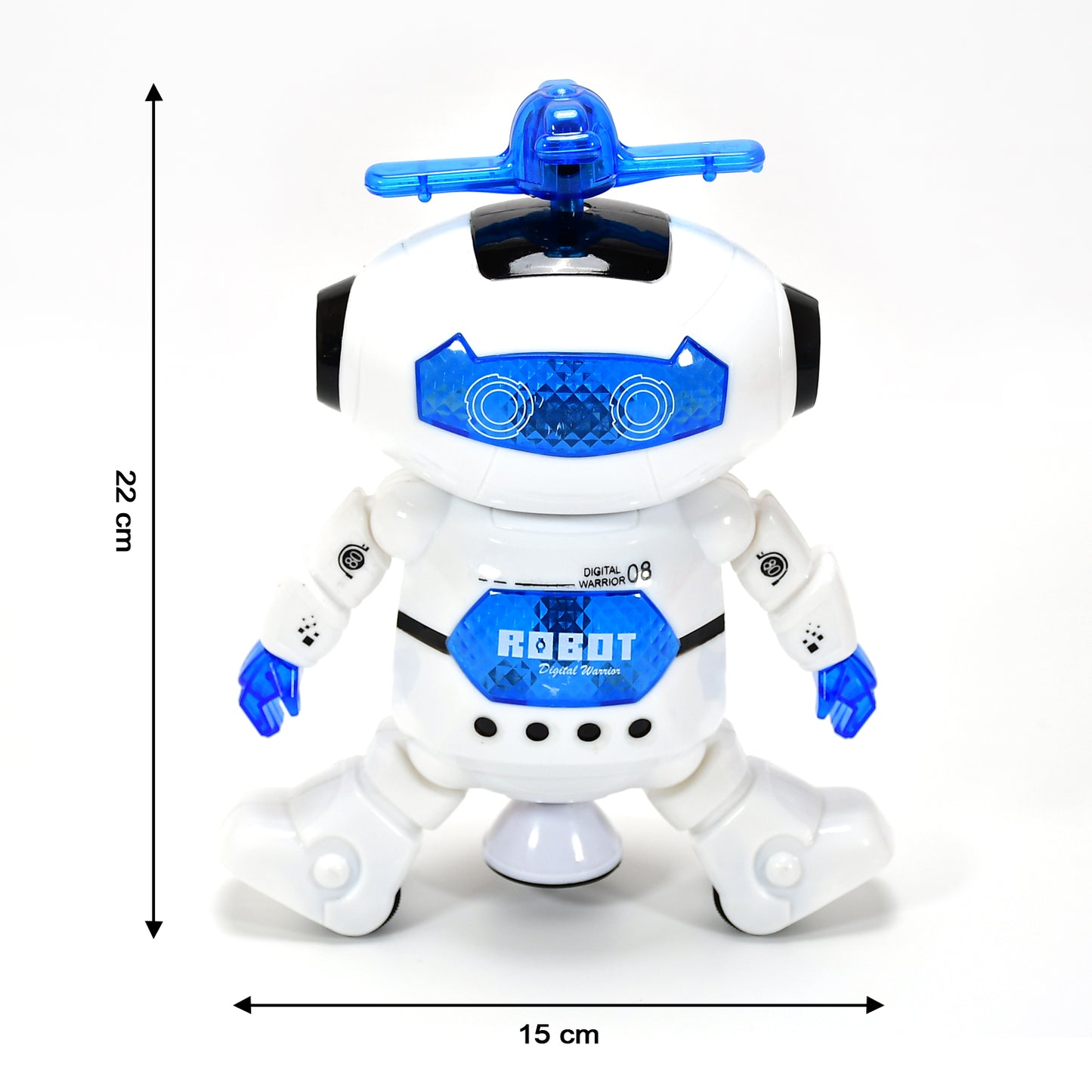 Dancing Robot Toy with 3D Lights and Music for Kids - Happy Price - Image 4