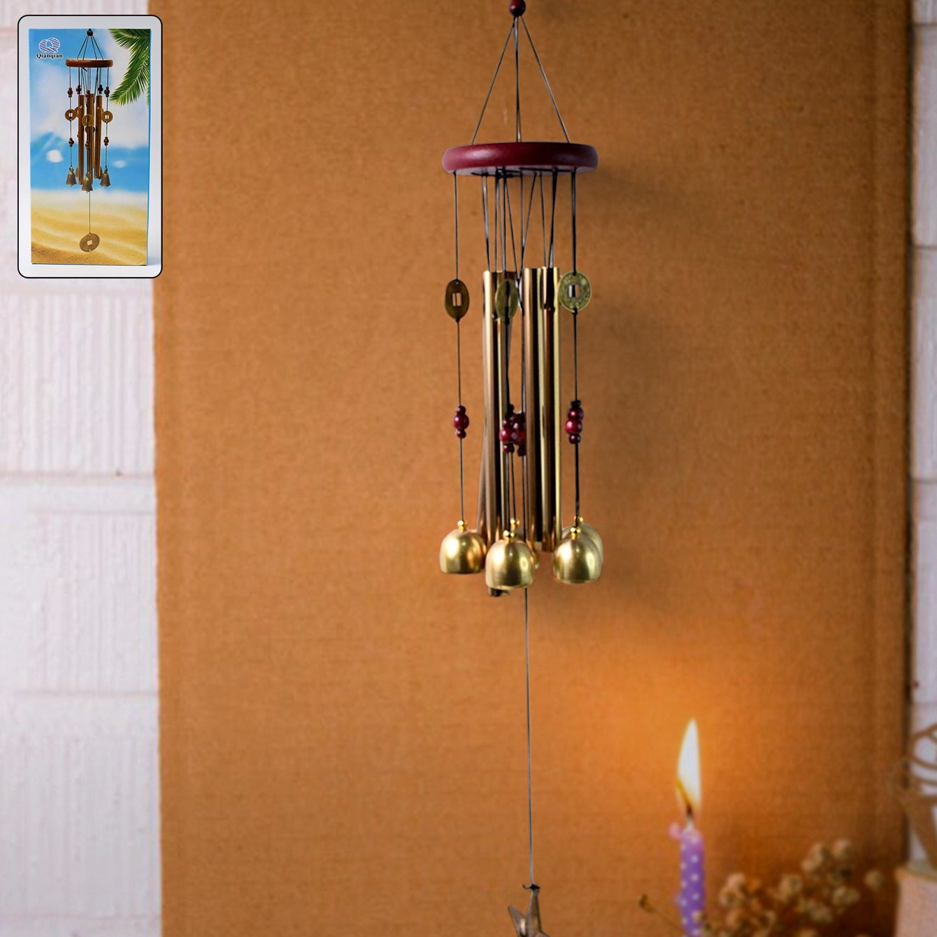 Wind Chimes Outdoor Hanging Dragonfly Wind Chime For Outside (1 Pc) - Happy Price - Image 1