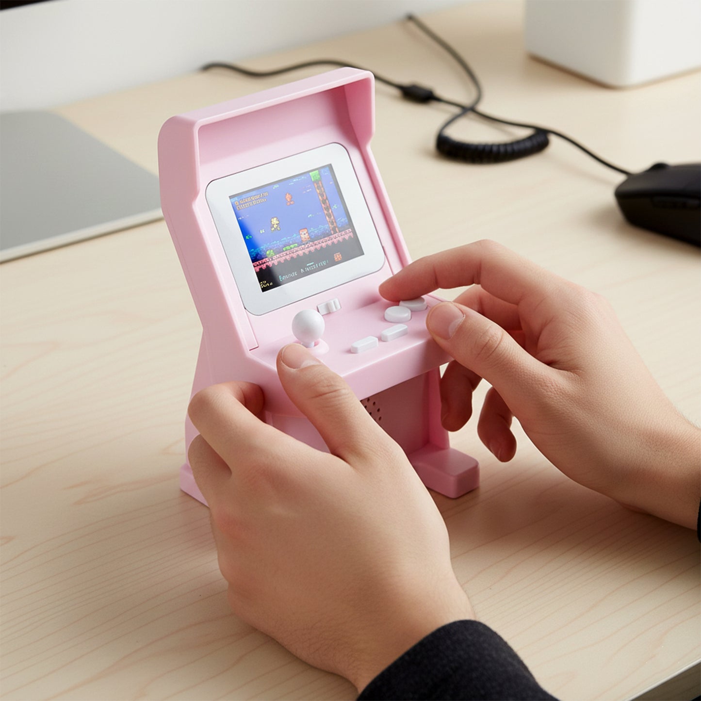 Mini Retro Arcade Console with 120 Classic Games - Happy Price - Image 4