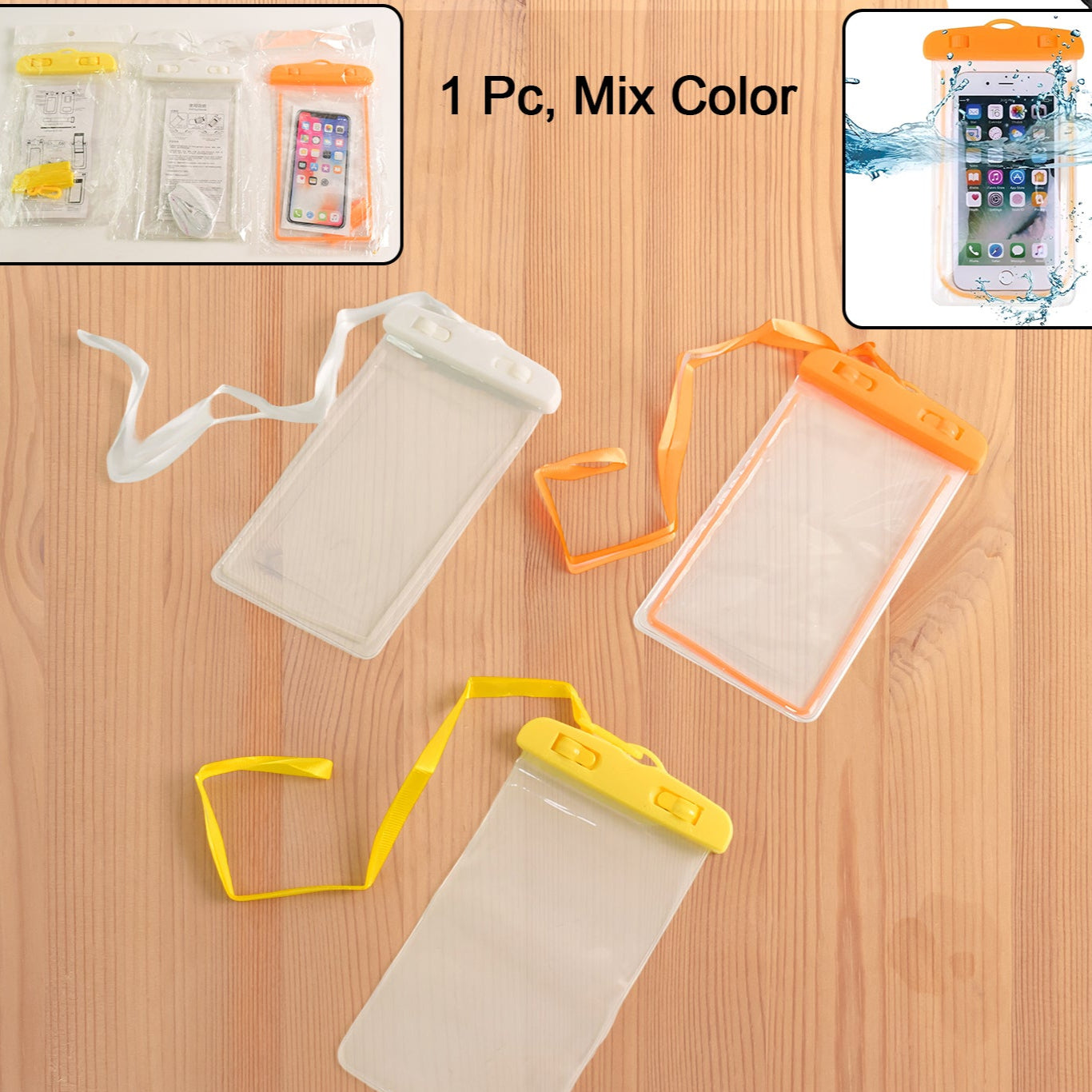 Technology Waterproof Sealed Transparent Plastic Bag - Happy Price - Image 1