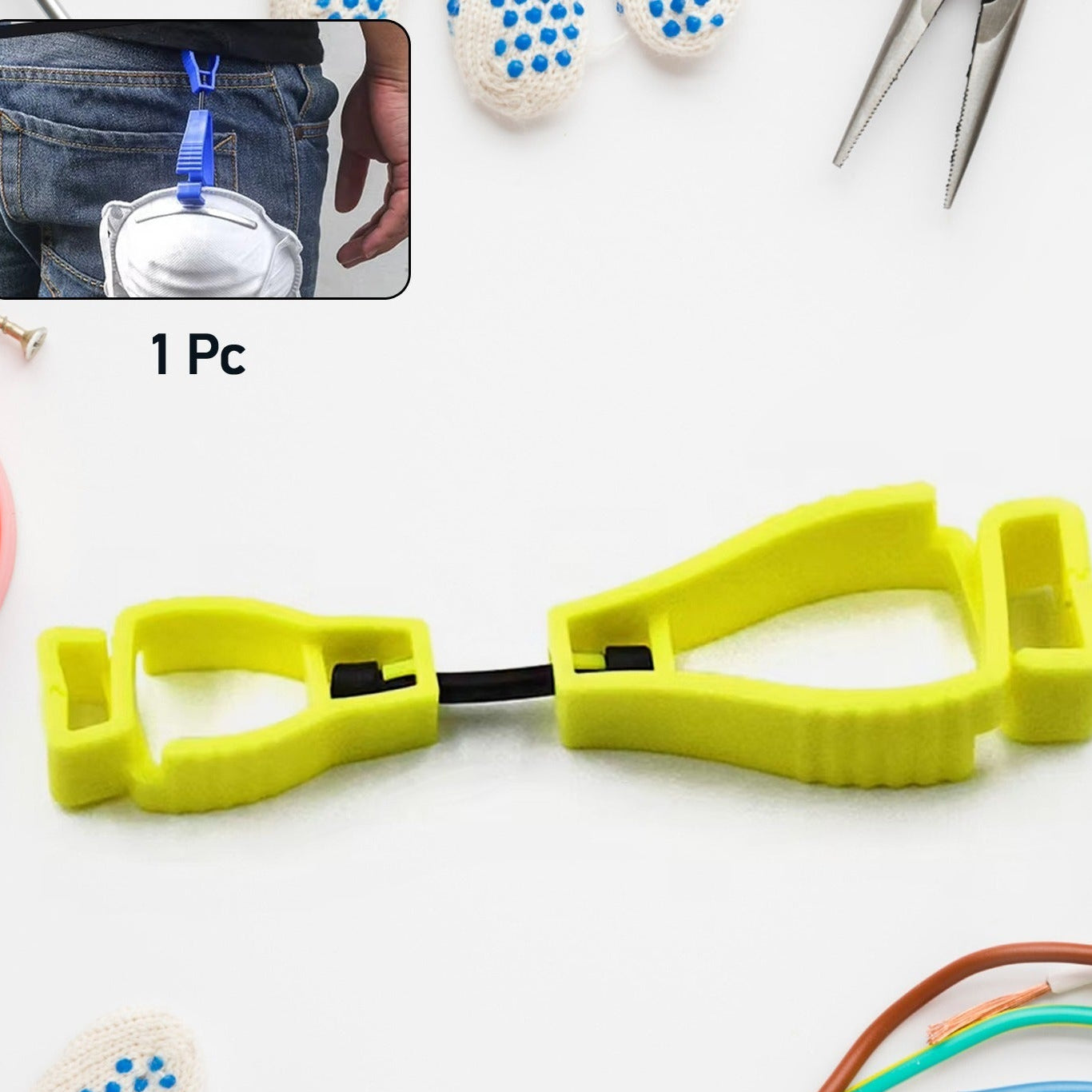 Multifunctional Glove Clip Holder (1 Pc) - Happy Price - Image 1